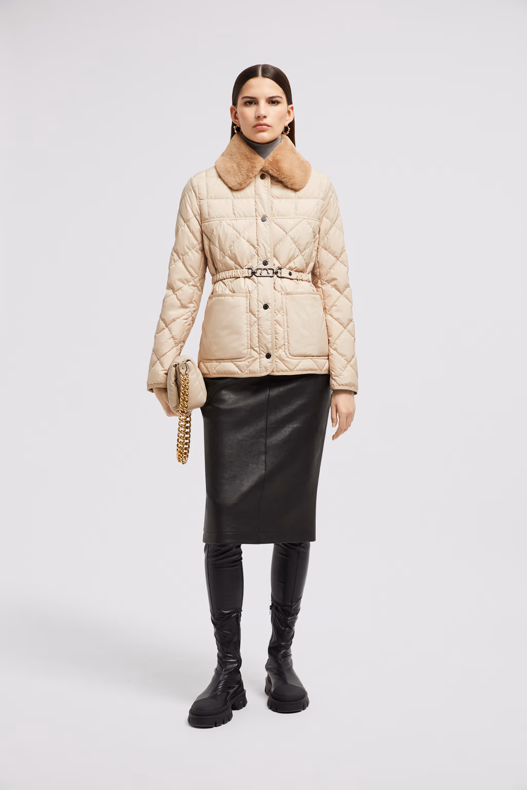 Moncler Cygne Short Down Jacket