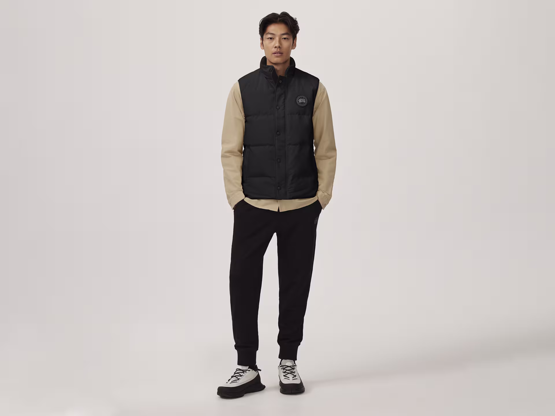 Canada Goose Garson Vest Black Label