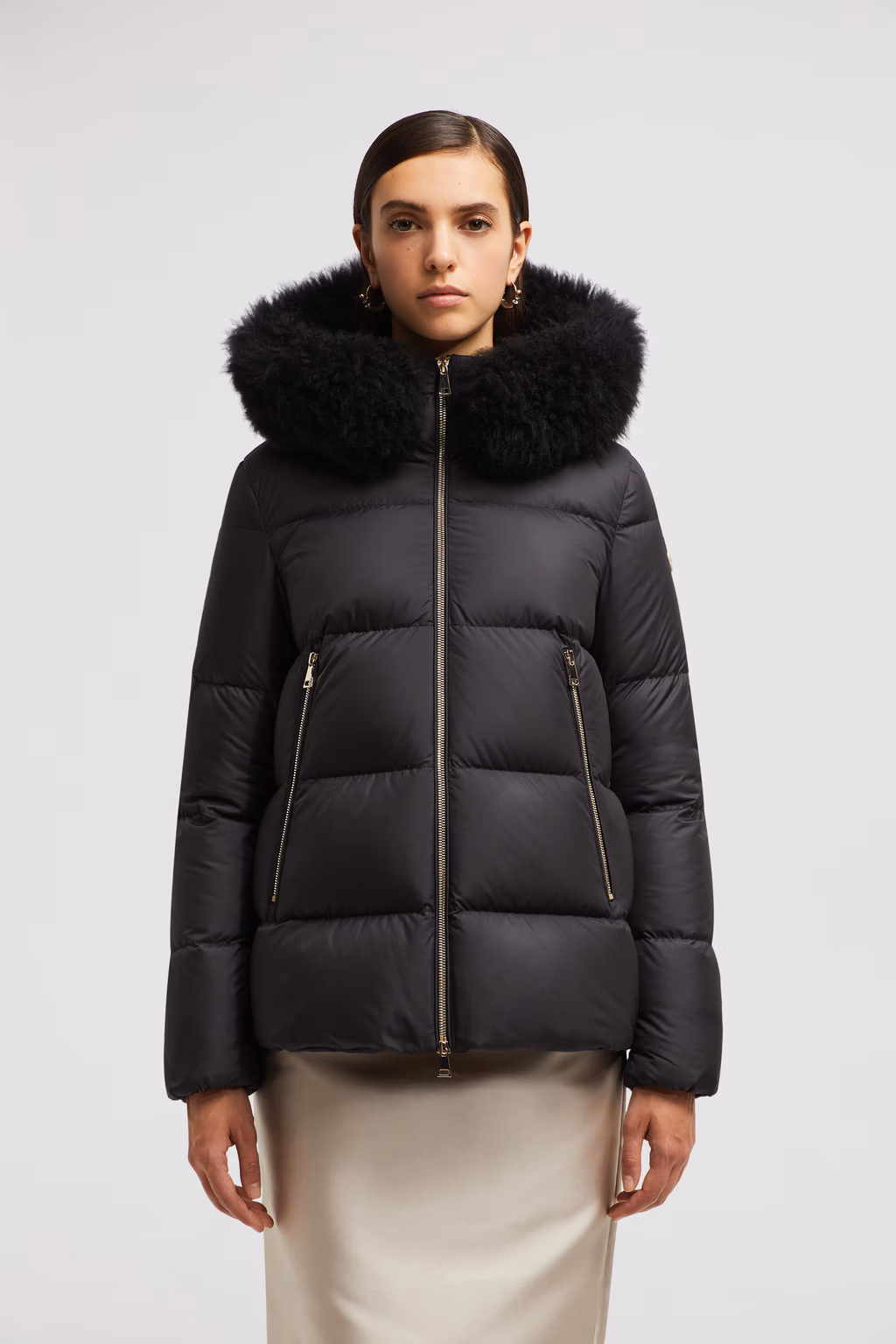 MONCLER LAICHEFUR SHORT DOWN JACKET