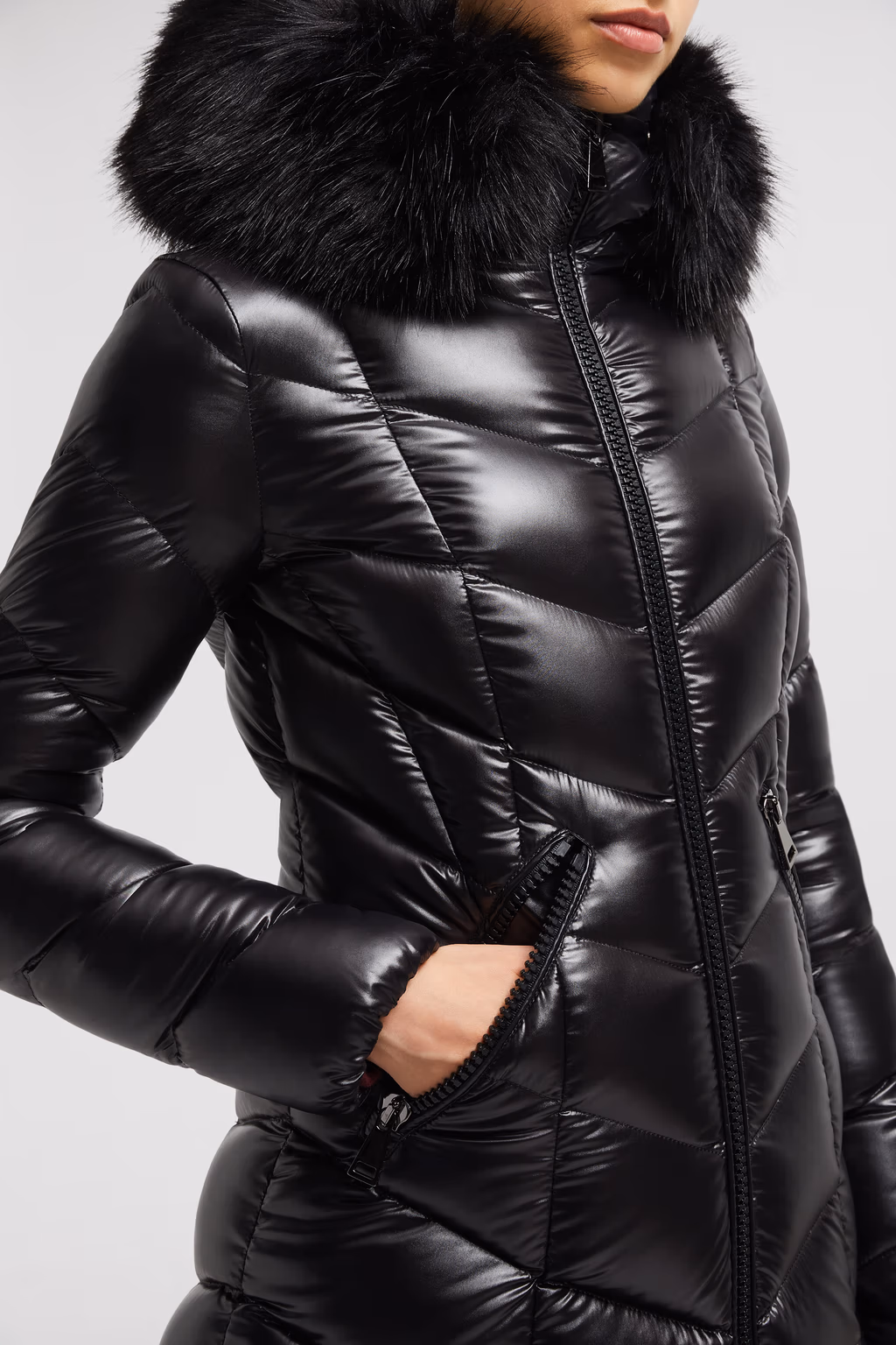 MONCLER FULMARUS LONG DOWN JACKET