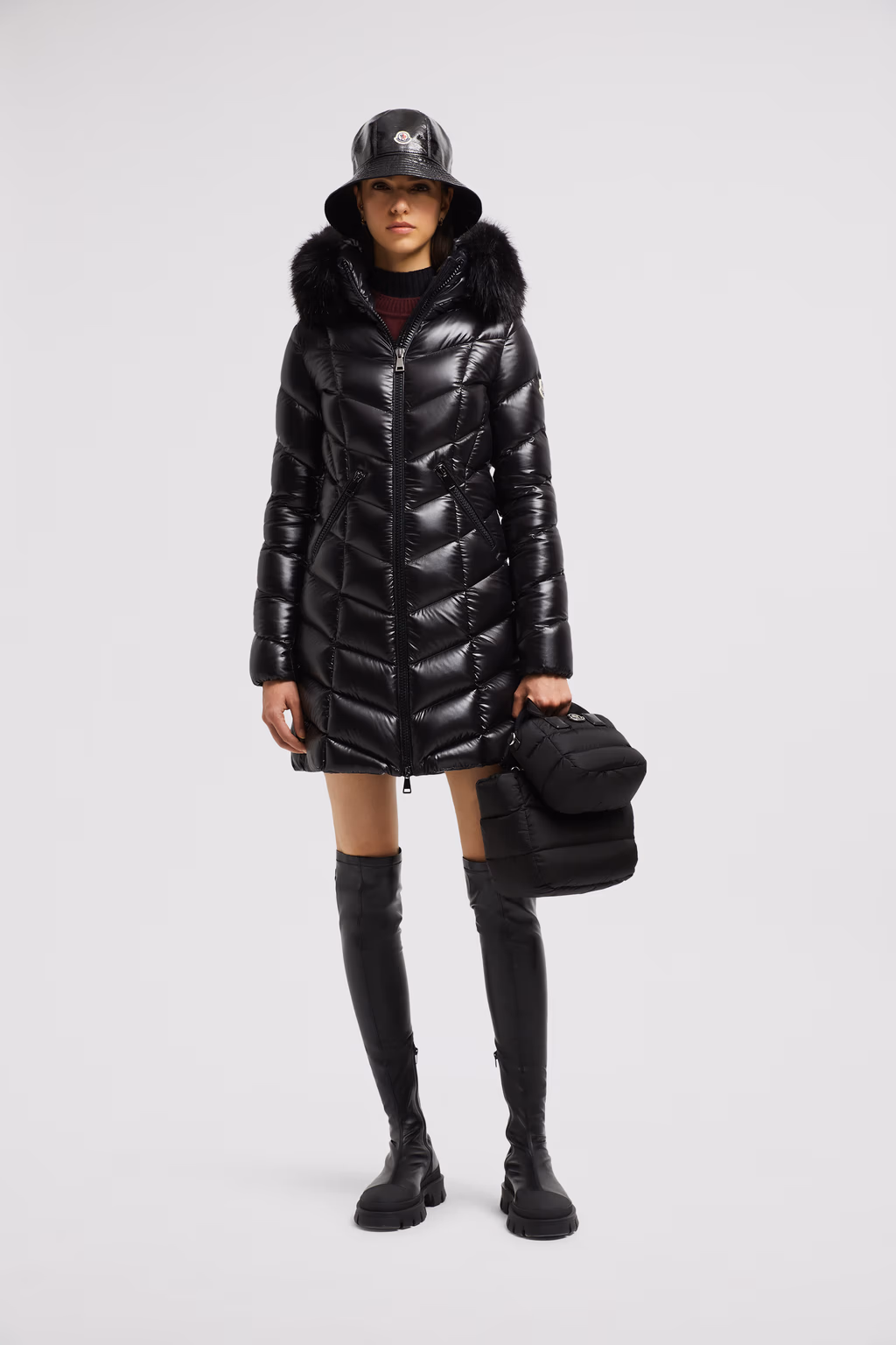 MONCLER FULMARUS LONG DOWN JACKET