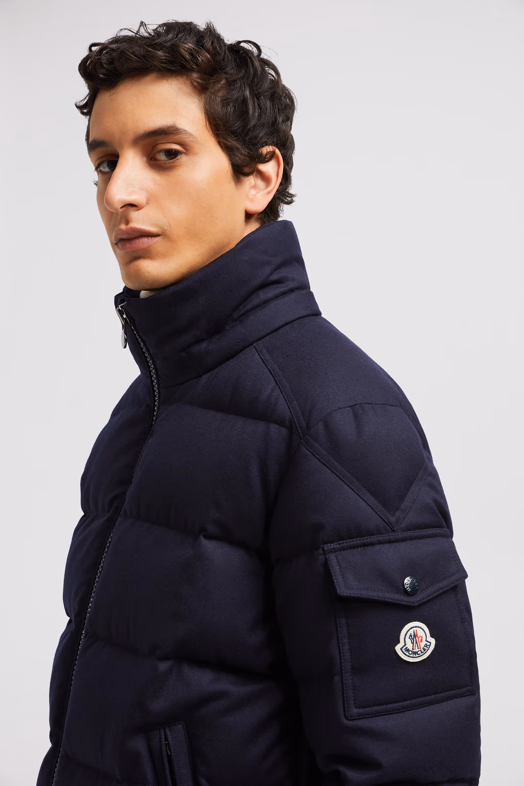 MONCLER MONTGENEVRE SHORT DOWN JACKET