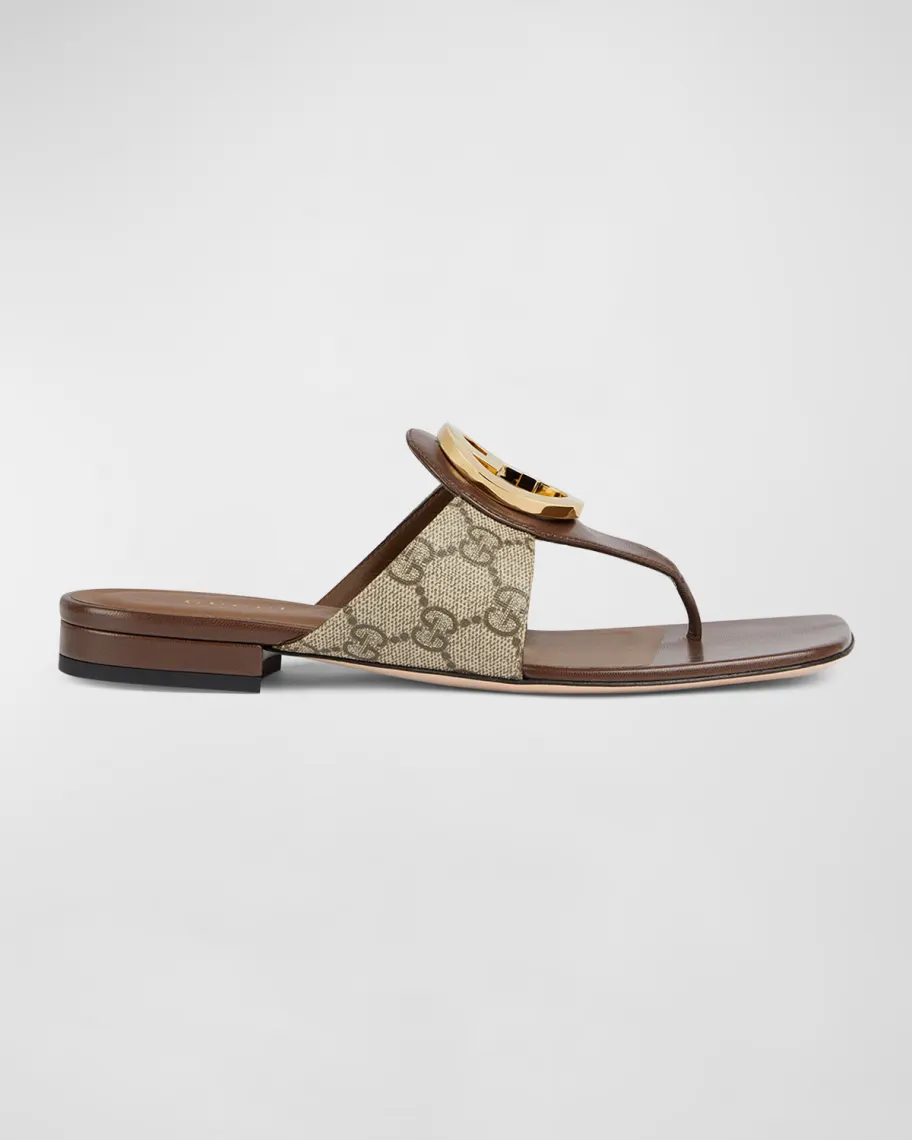 GG Canvas Blondie Sandals