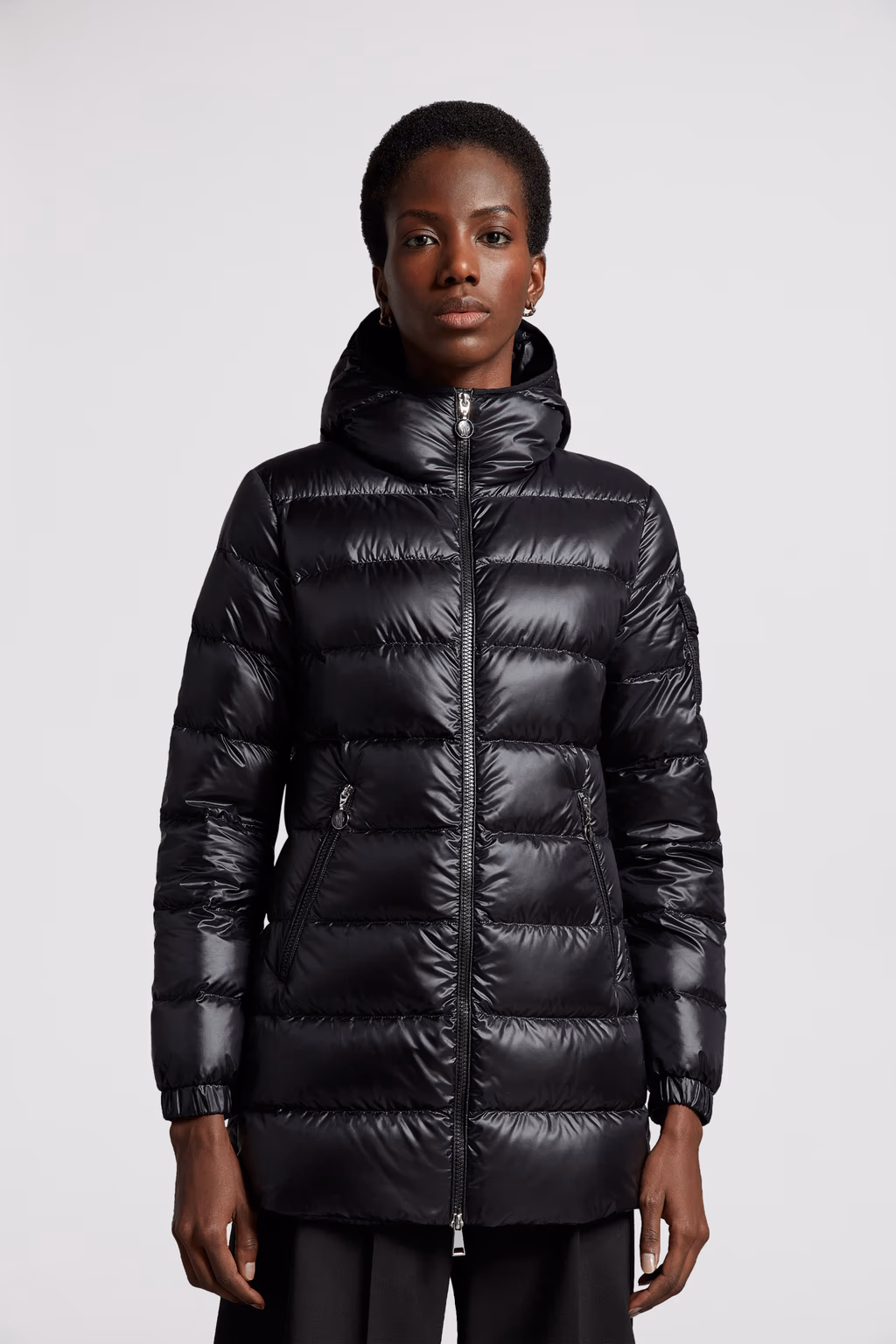 MONCLER GLEMENTS MID-LENGTH DOWN JACKET