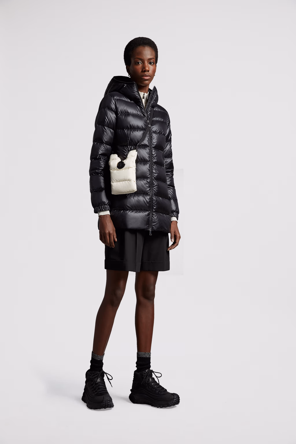 MONCLER GLEMENTS MID-LENGTH DOWN JACKET