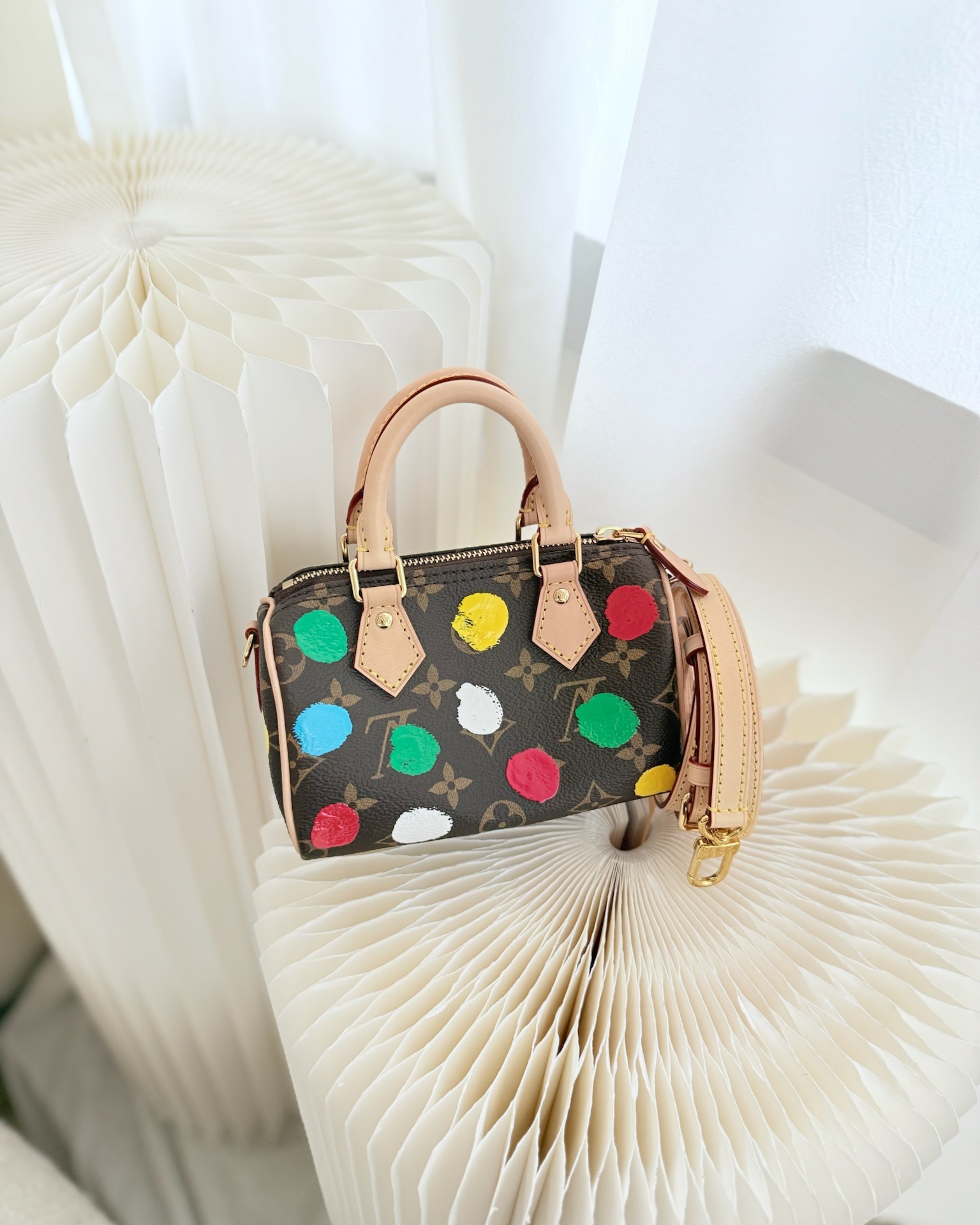 Louis Vuitton Toiletry Pouch on Chain Monogram Embroidered