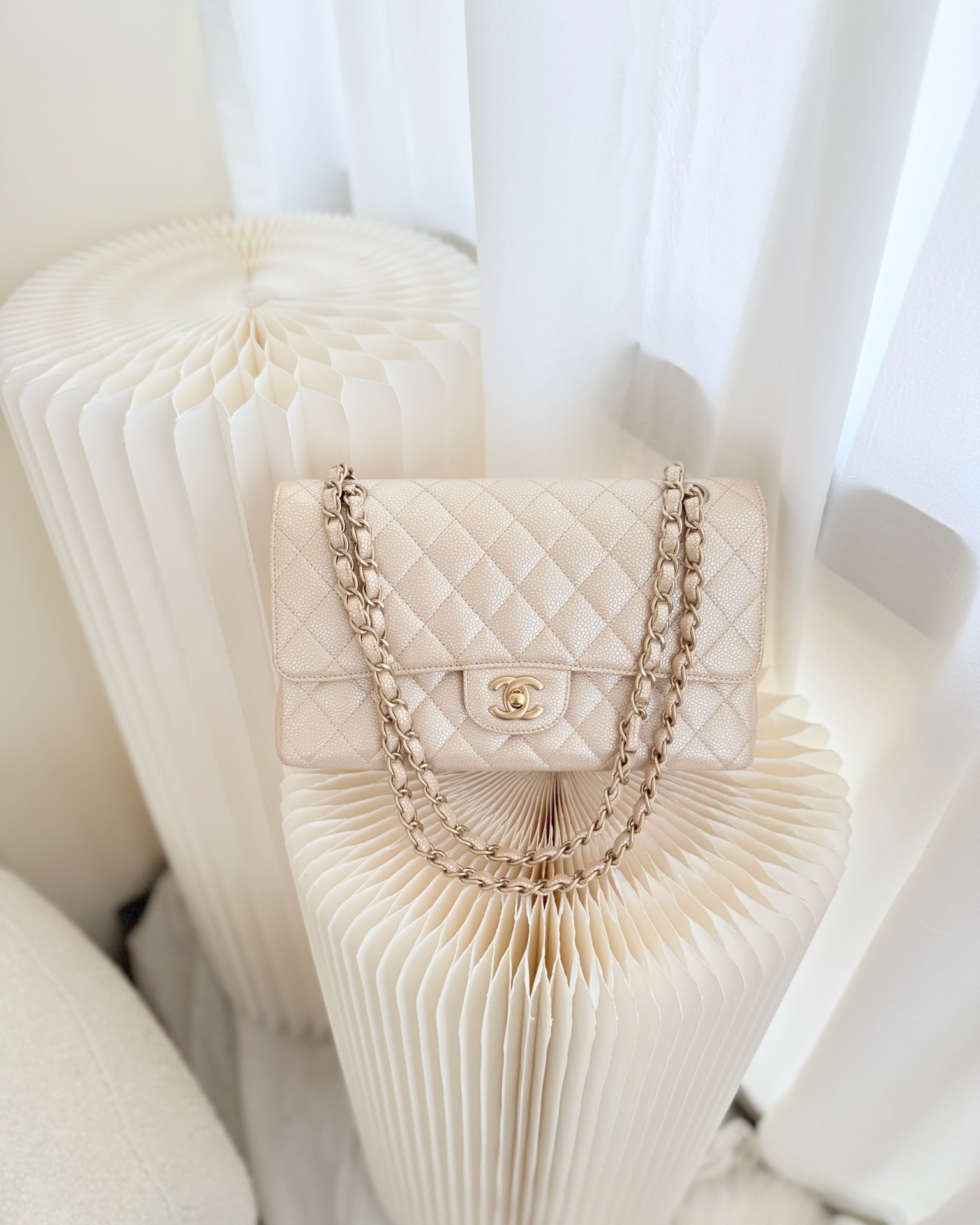 Chanel 19 Classic Medium Flap Caviar Bag