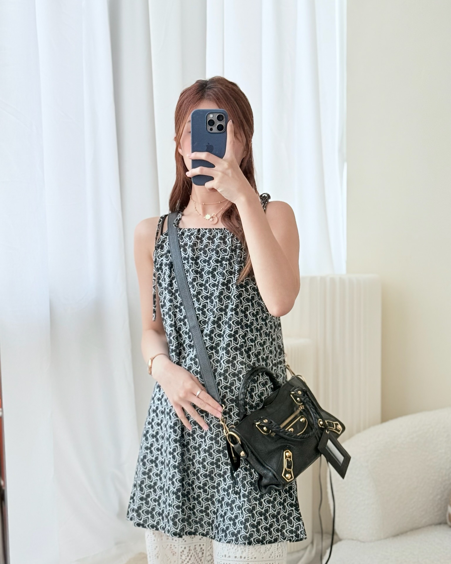 Balenciaga Classic Mini City Bag Black Grained Calfskin