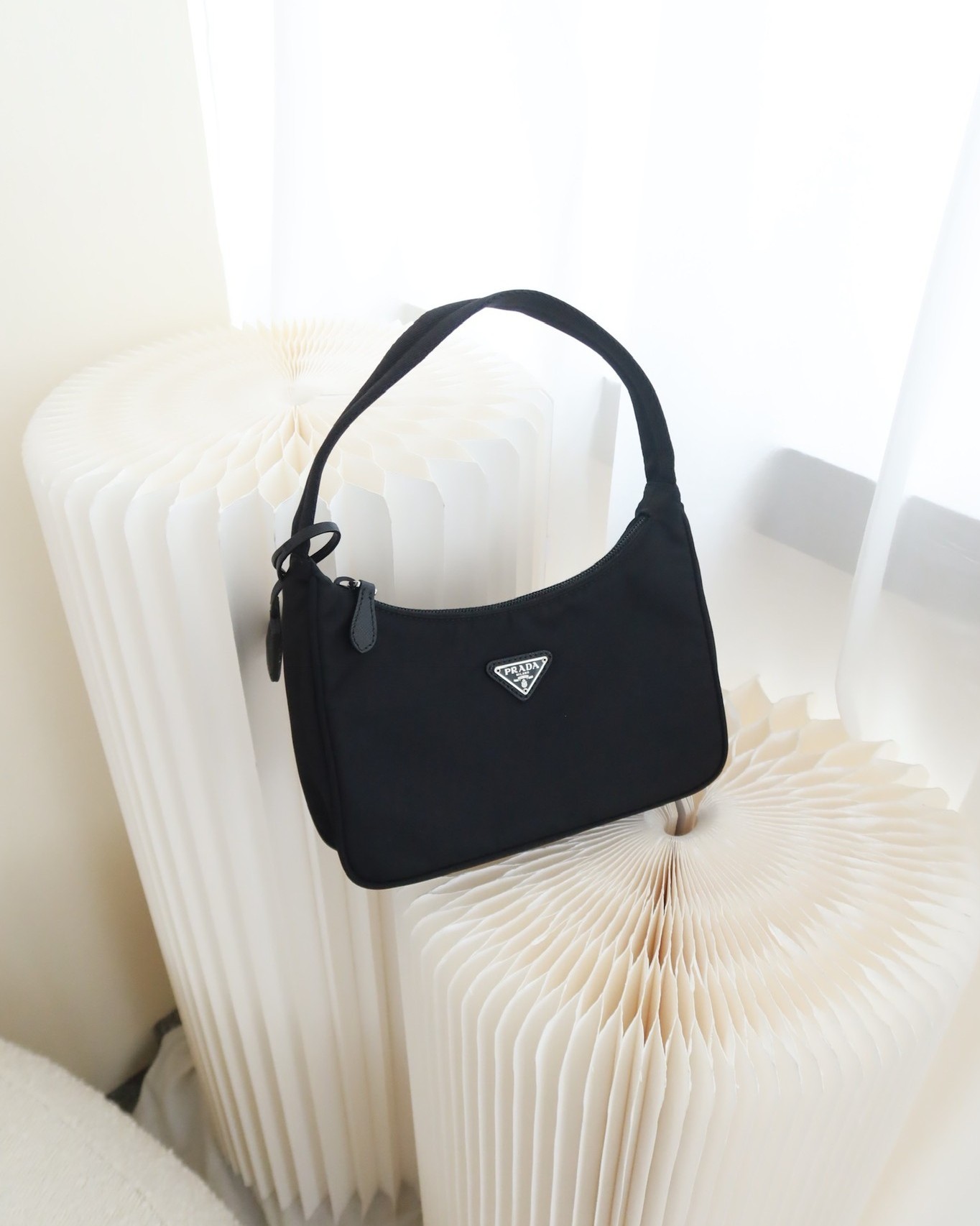 Prada Re-Edition 2000 Nylon Mini Bag Black