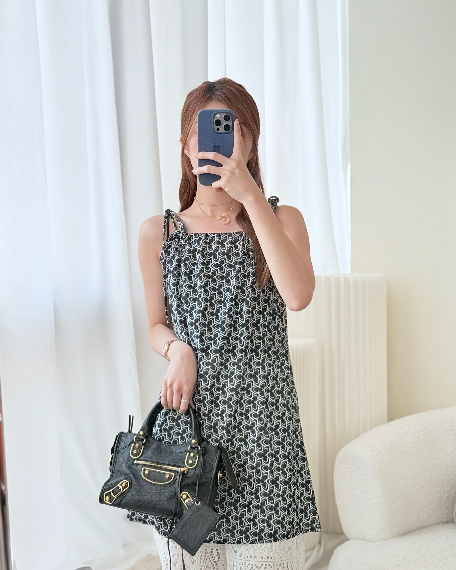 Balenciaga Classic Mini City Bag Black Grained Calfskin