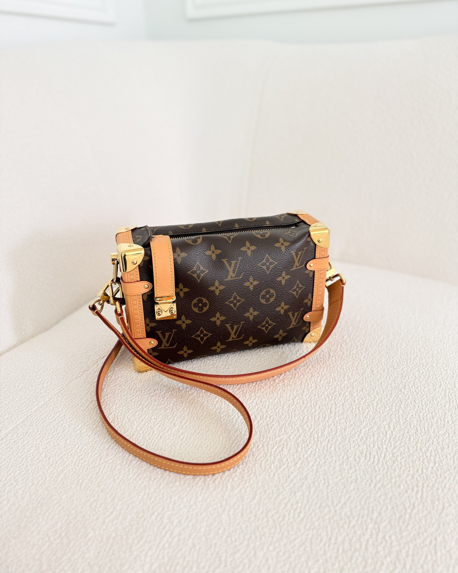 Louis Vuitton Side Trunk MM Monogram Canvas