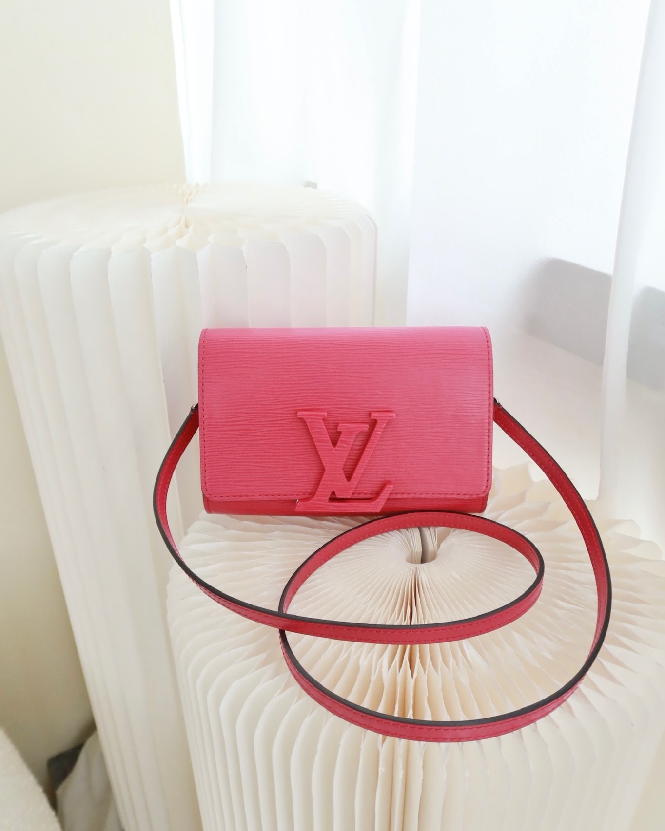 Louis Vuitton Epi Pochette Louise Pivoine PM