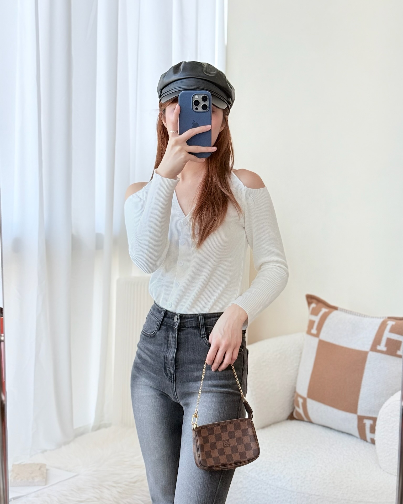 Louis Vuitton Damier Ebene Mini Pochette Accessories