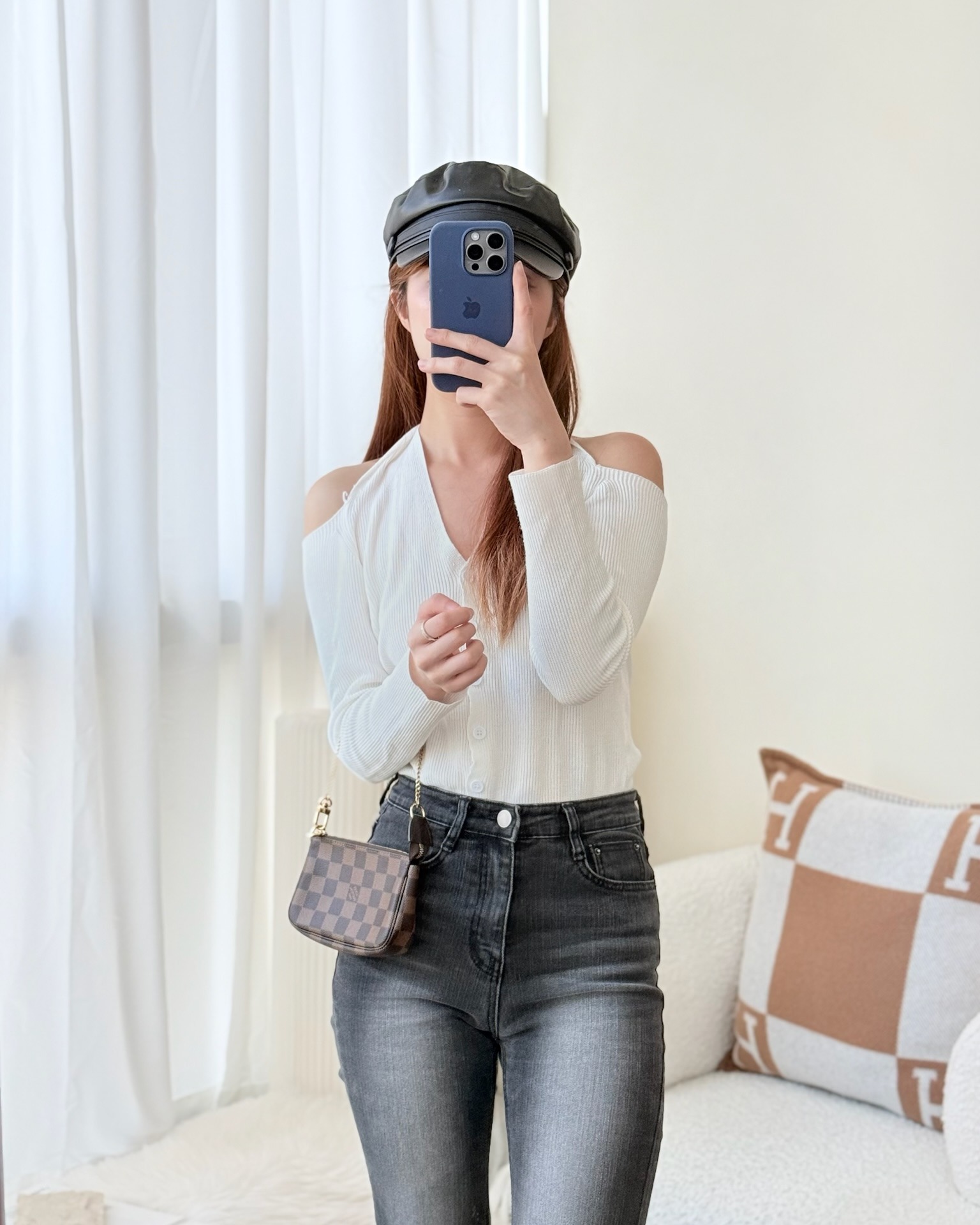 Louis Vuitton Damier Ebene Mini Pochette Accessories