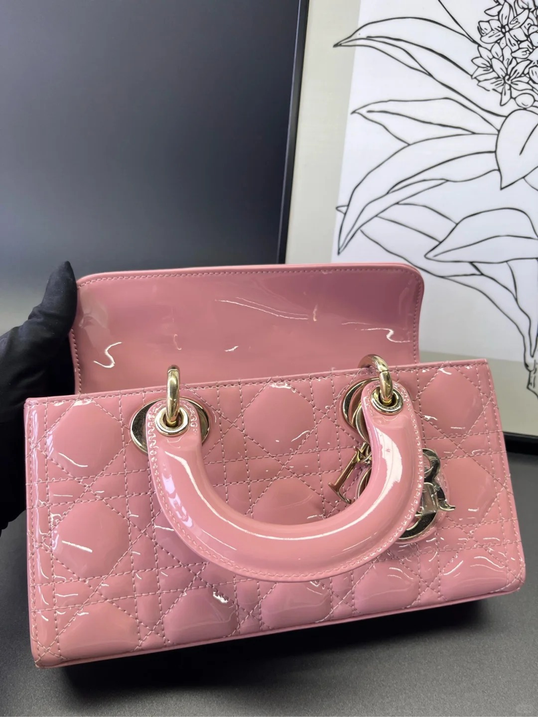Dior Small Lady D-Joy Bag