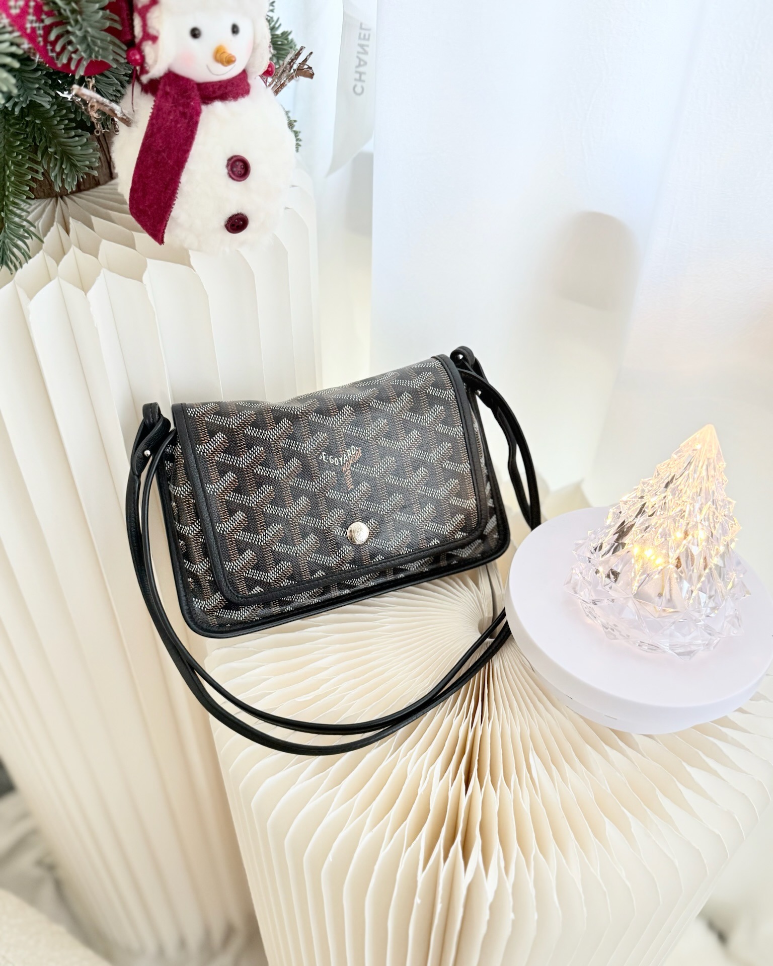 Goyard Plumet Pocket Wallet Black