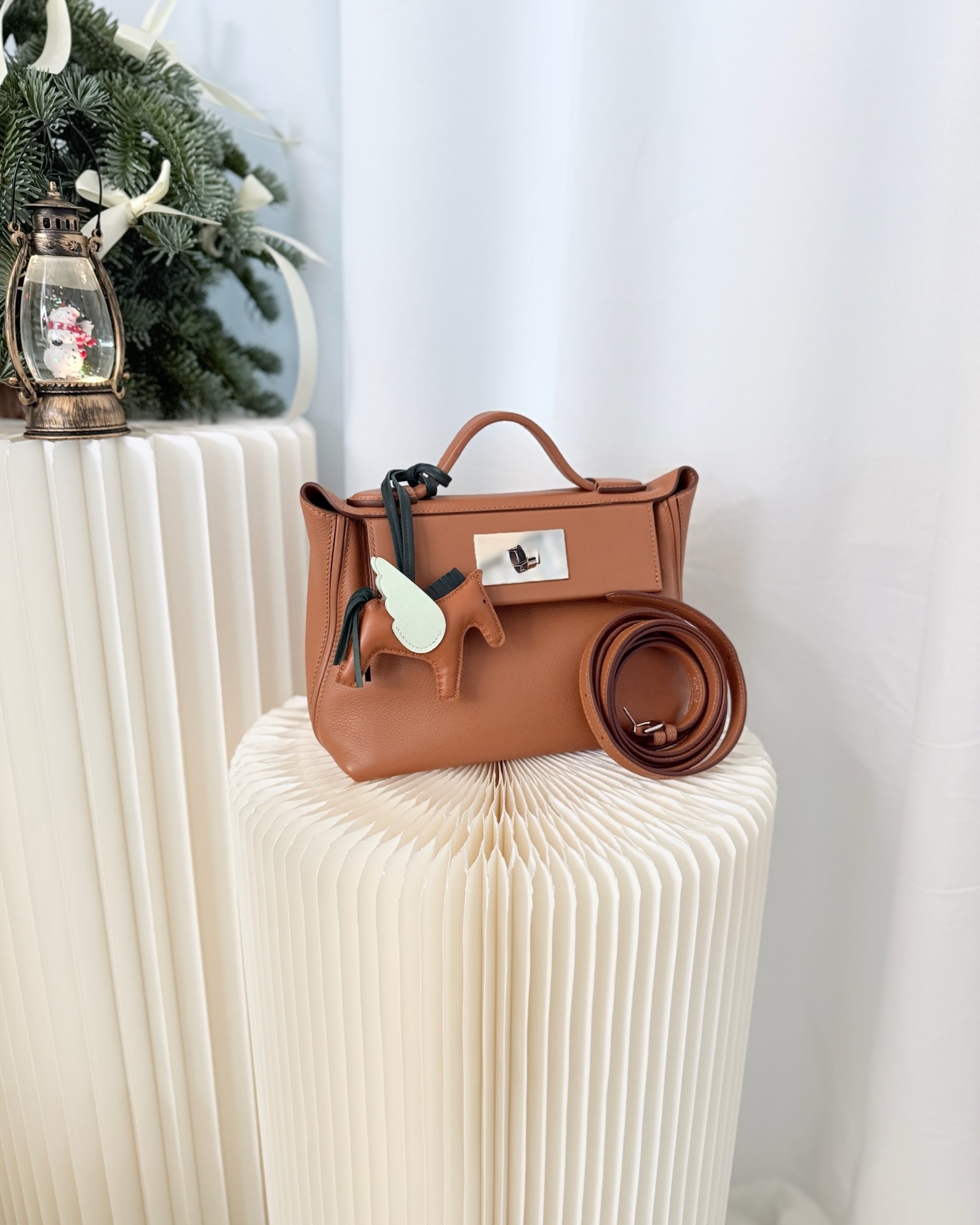 Hermès 24/24 21 Mini Gold 37 Evercolor/ Swift