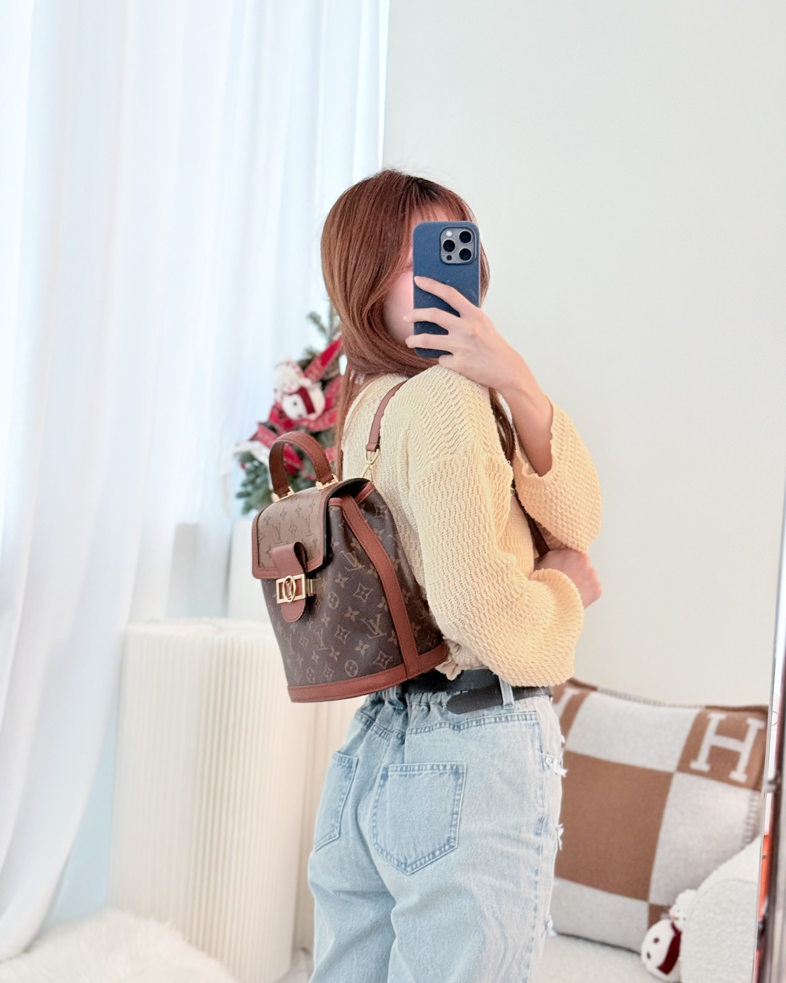 Louis Vuitton Monogram Dauphine Backpack