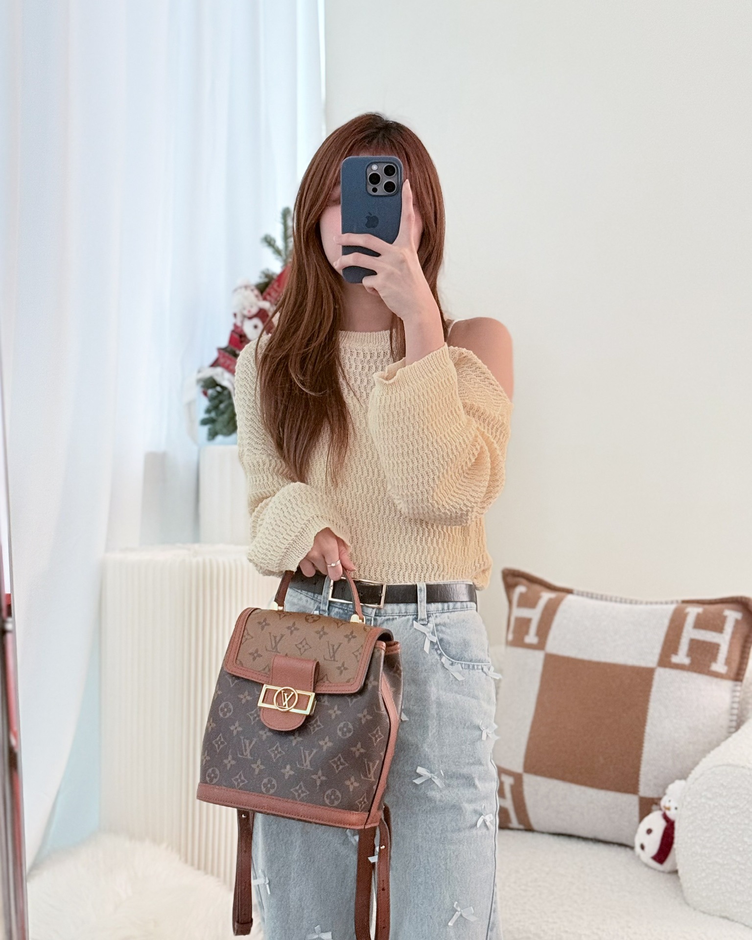 Louis Vuitton Monogram Dauphine Backpack