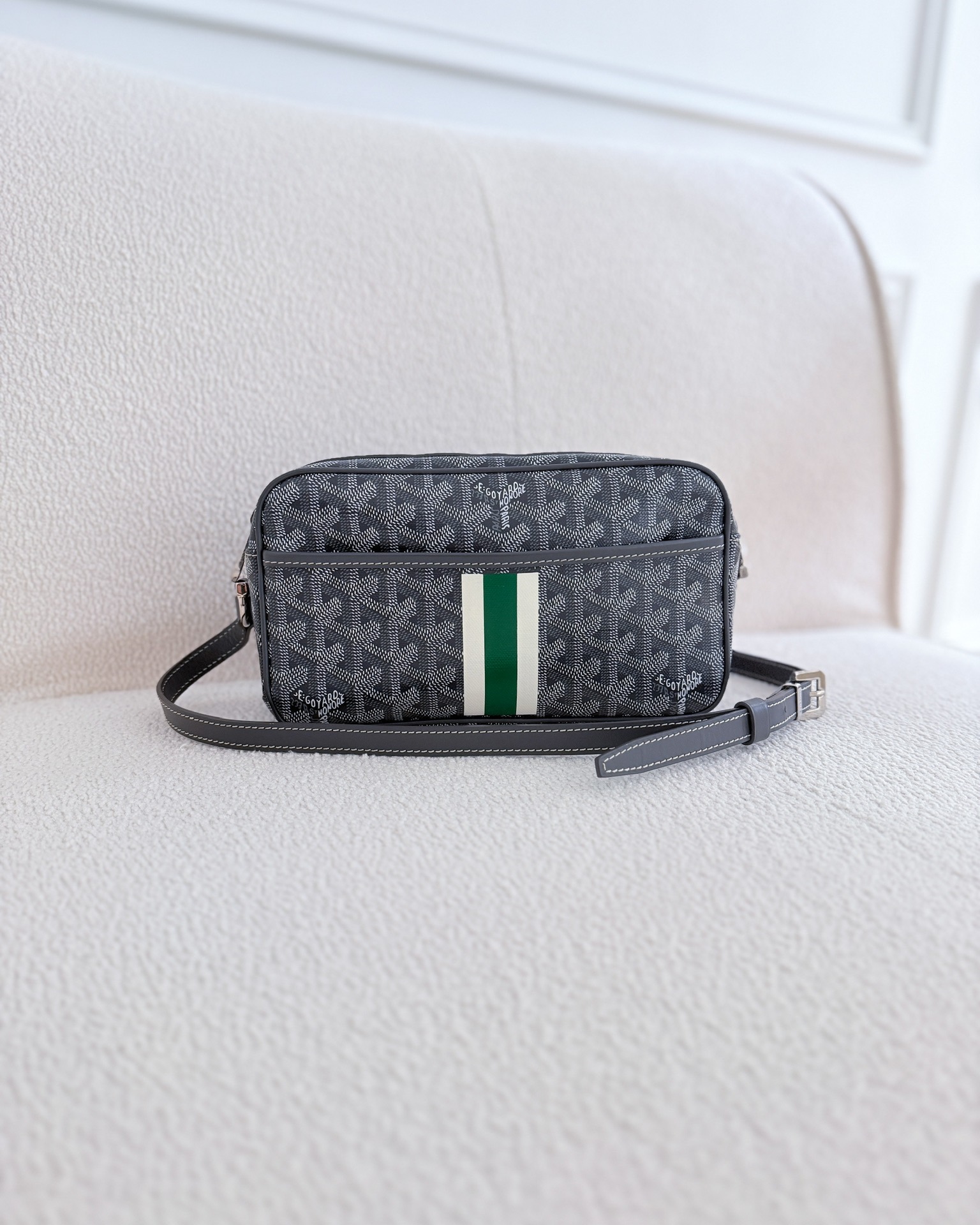 Goyard Cap-Vert PM Bag Grey Goyardine
