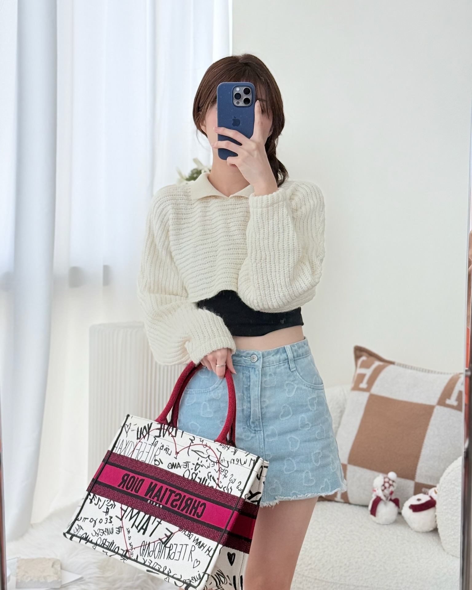 Dior Medium Book Tote DiorAmour 2020 Limited Edition