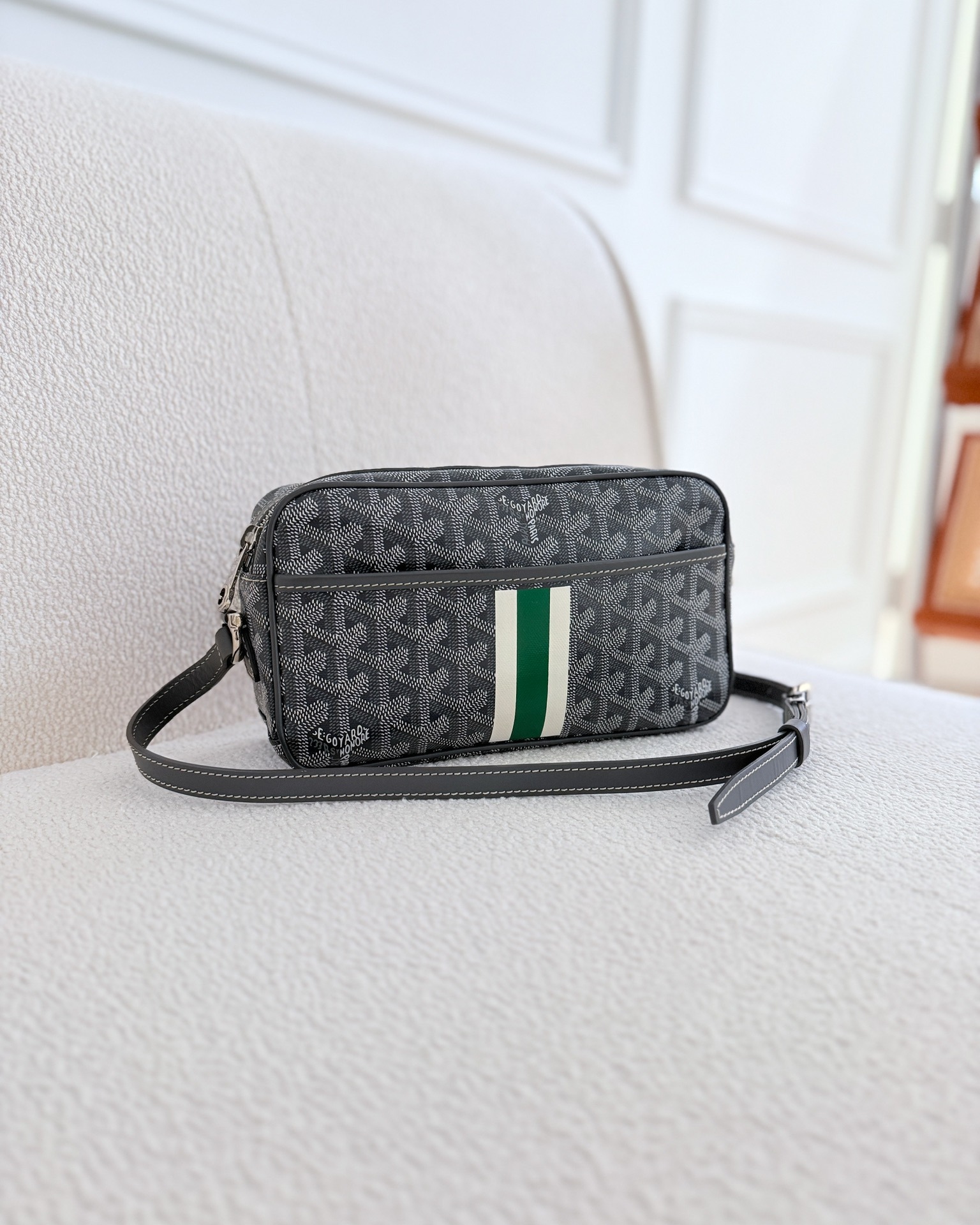 Goyard Cap-Vert PM Bag Grey Goyardine