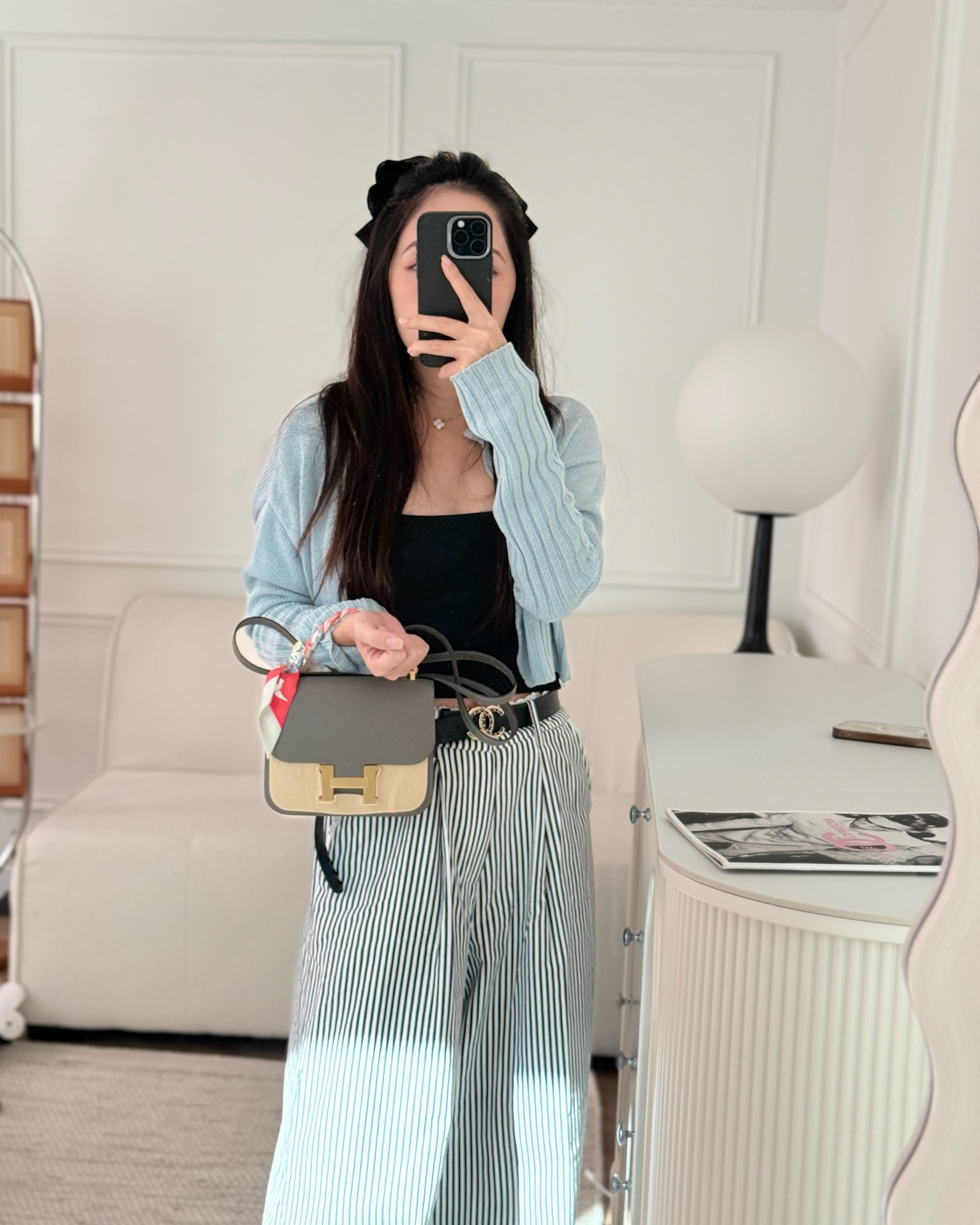 Hermès Constance III Mini Veau Epsom 0L Gris Meyer