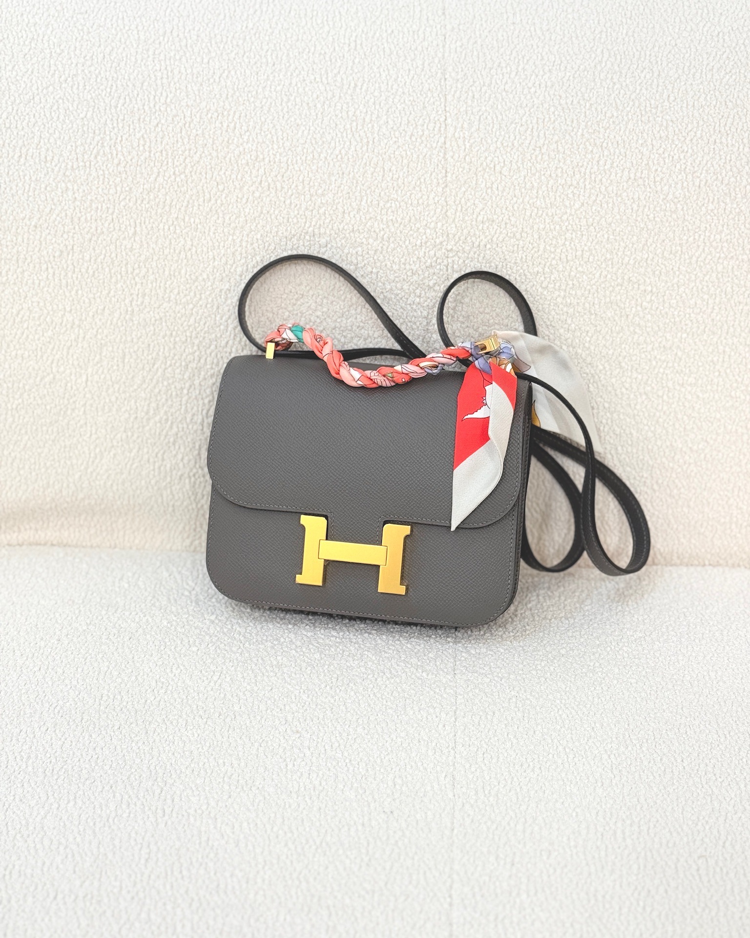 Hermès Constance III Mini Veau Epsom 0L Gris Meyer