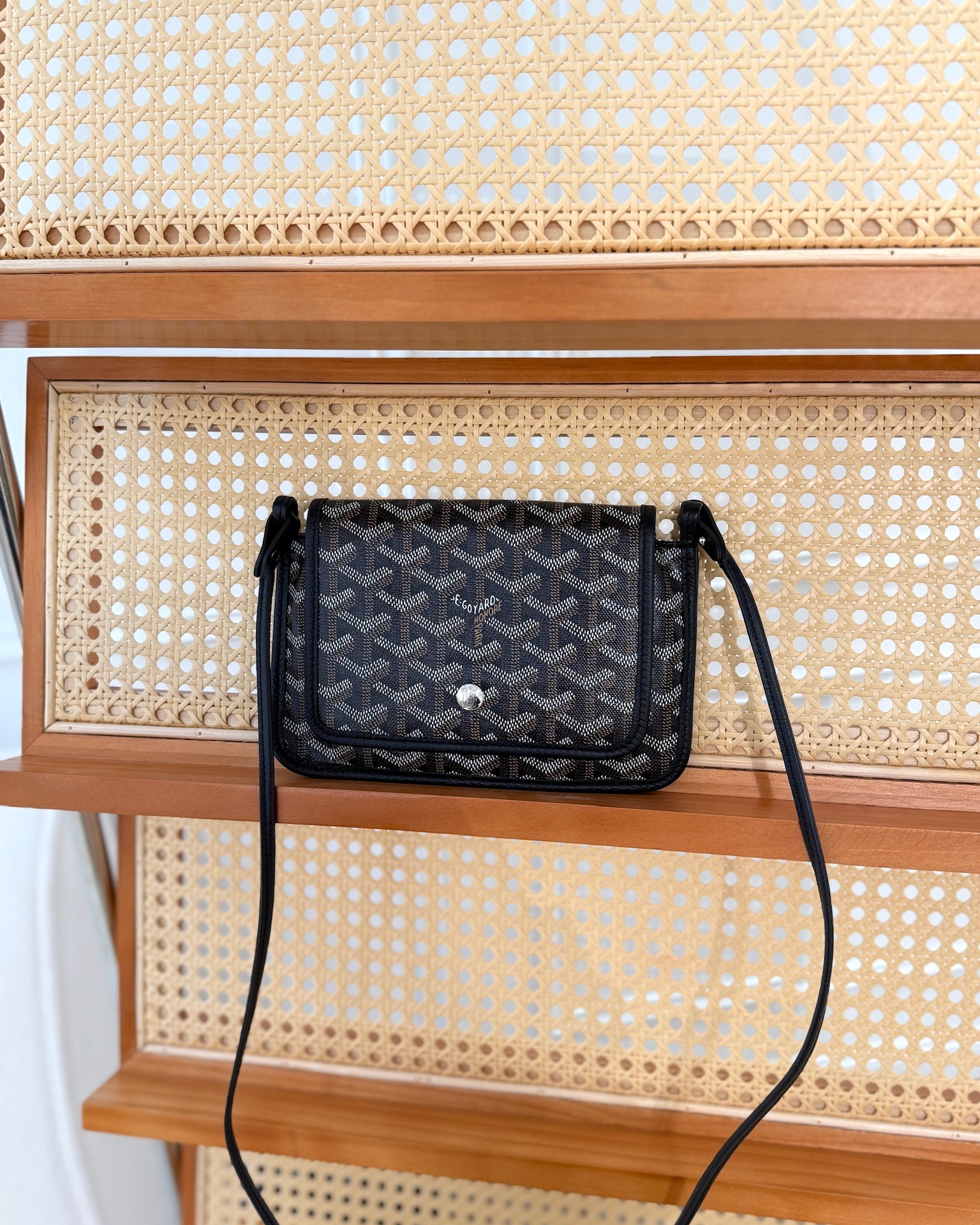Goyard Plumet Pocket Wallet Black