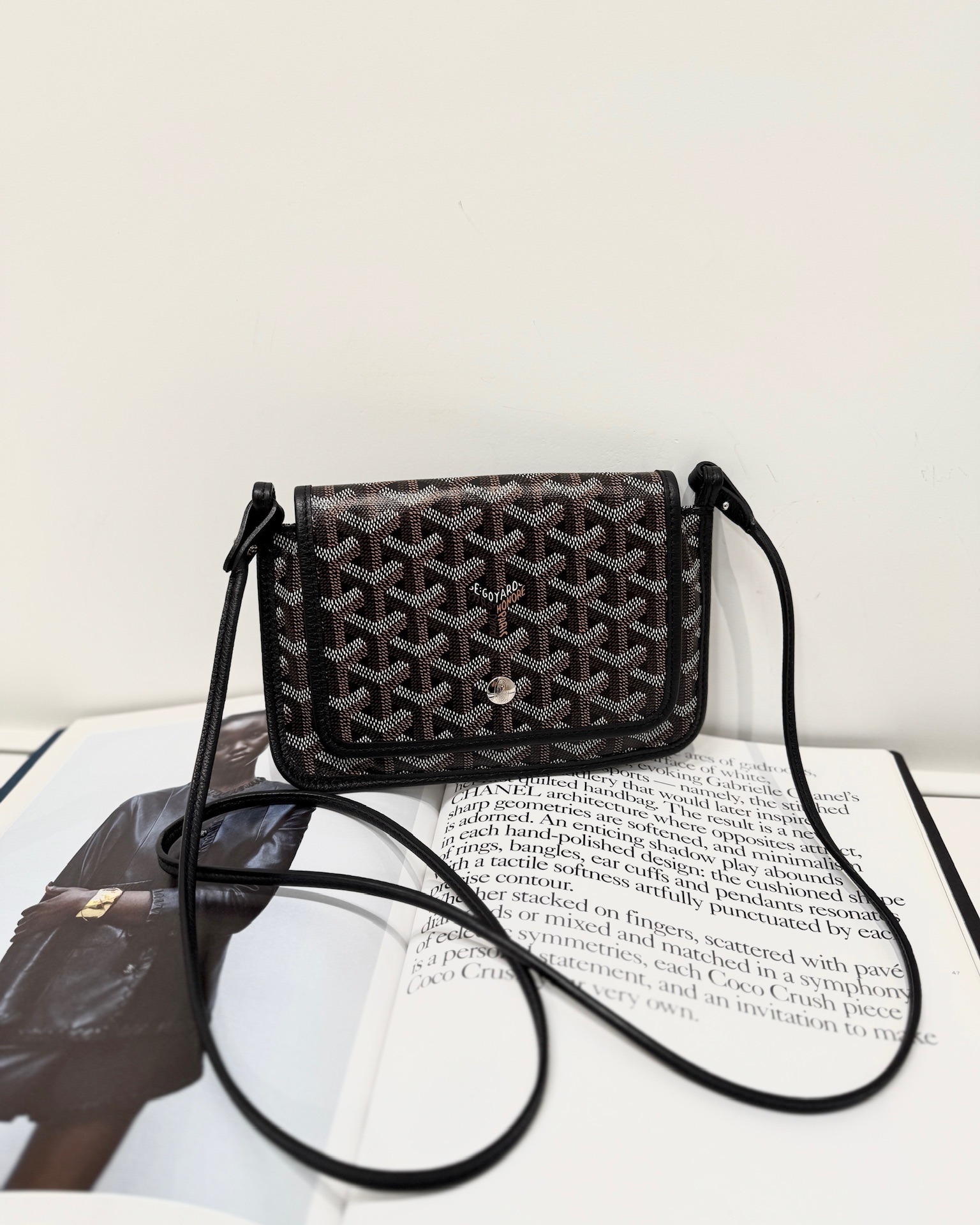 Goyard Plumet Pocket Wallet Black