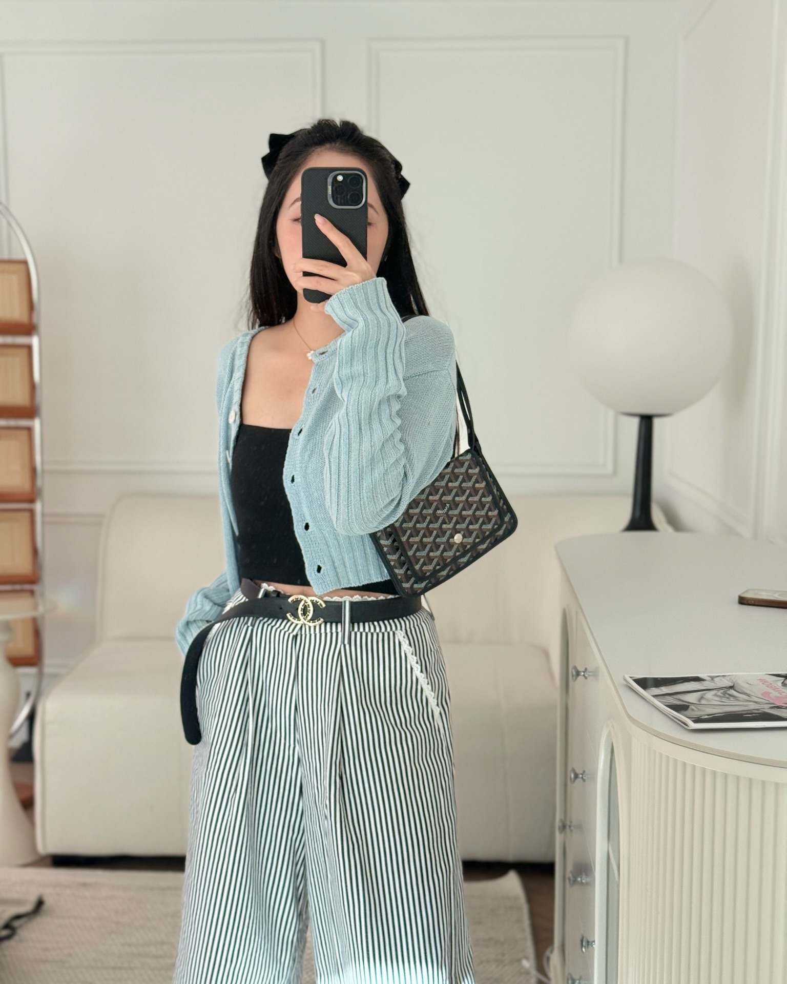 Goyard Plumet Pocket Wallet Black