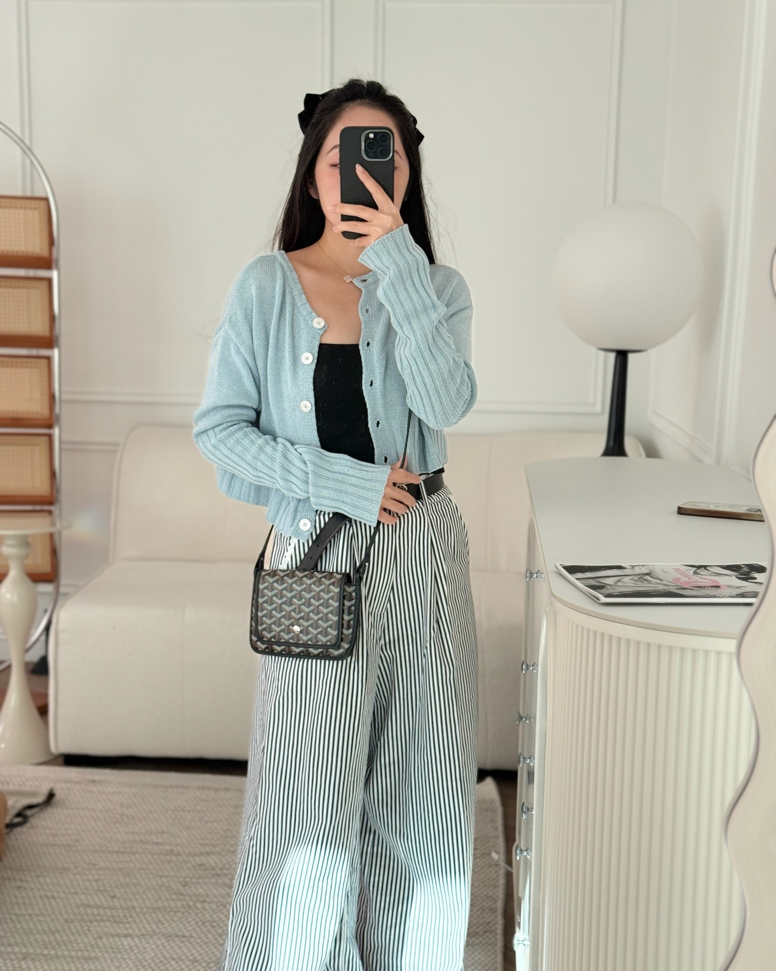 Goyard Plumet Pocket Wallet Black