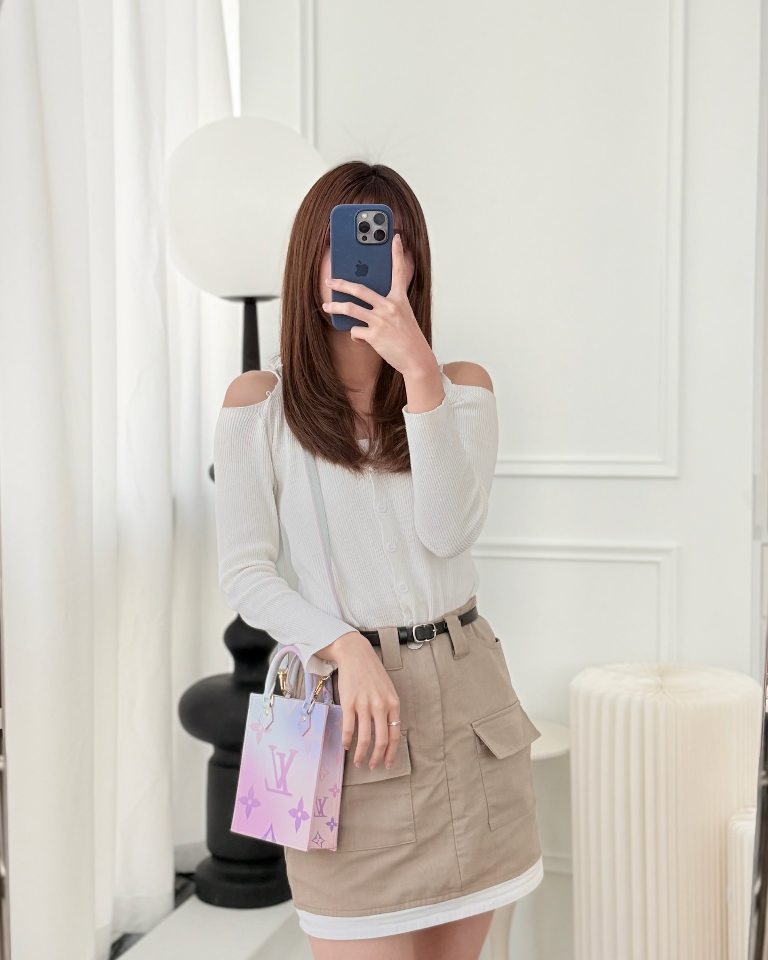 Louis Vuitton Petit Sac Plat Bag Sunrise Pastel