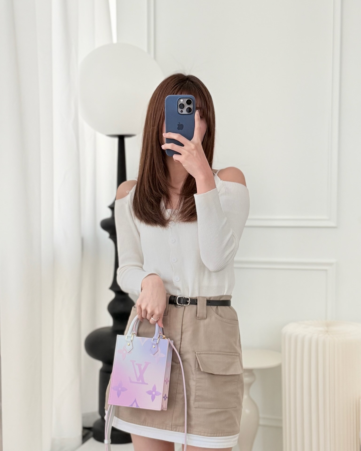 Louis Vuitton Petit Sac Plat Bag Sunrise Pastel