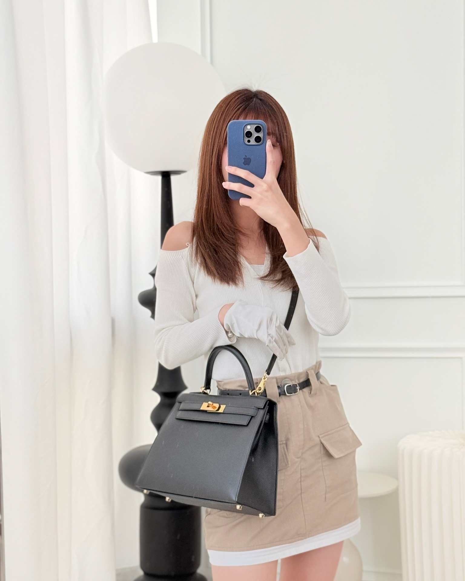 Hermès Kelly 28 Sellier Noir Black 89 Epsom