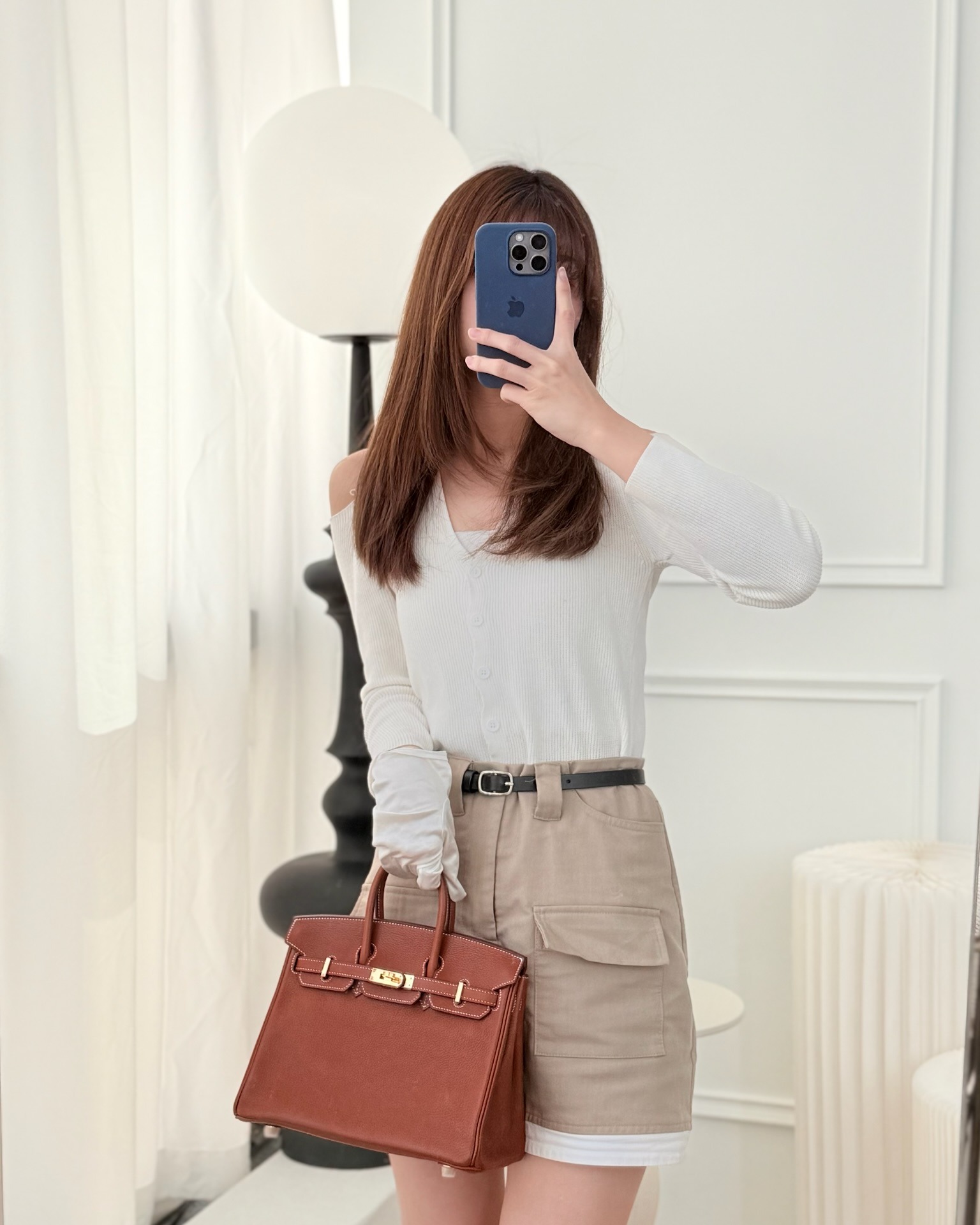 Hermès Birkin 25 Retourne Fauve 34 Barenia