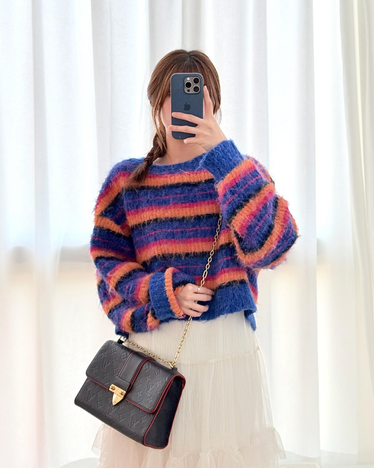 Louis Vuitton Empreinte Saint Sulpice PM Marine Rouge