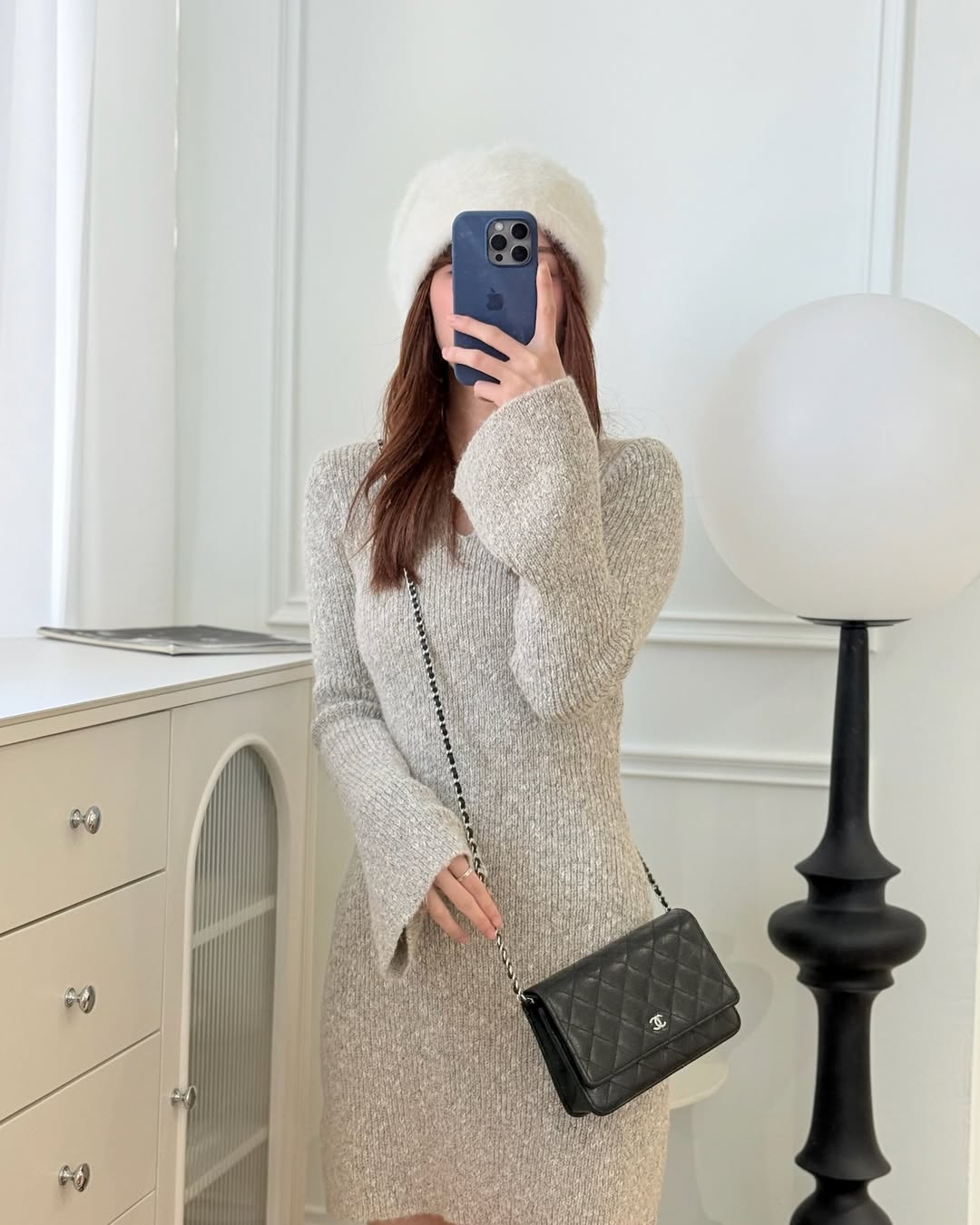 Chanel Quilted WOC Black Caviar