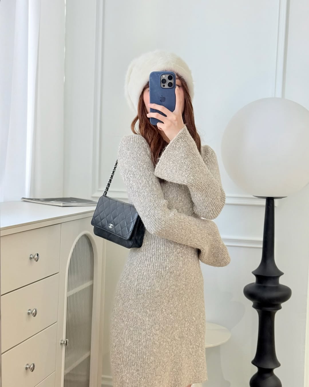 Chanel Quilted WOC Black Caviar