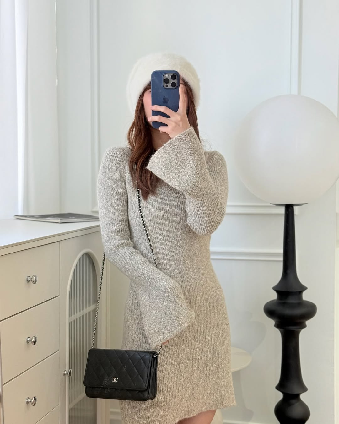 Chanel Quilted WOC Black Caviar