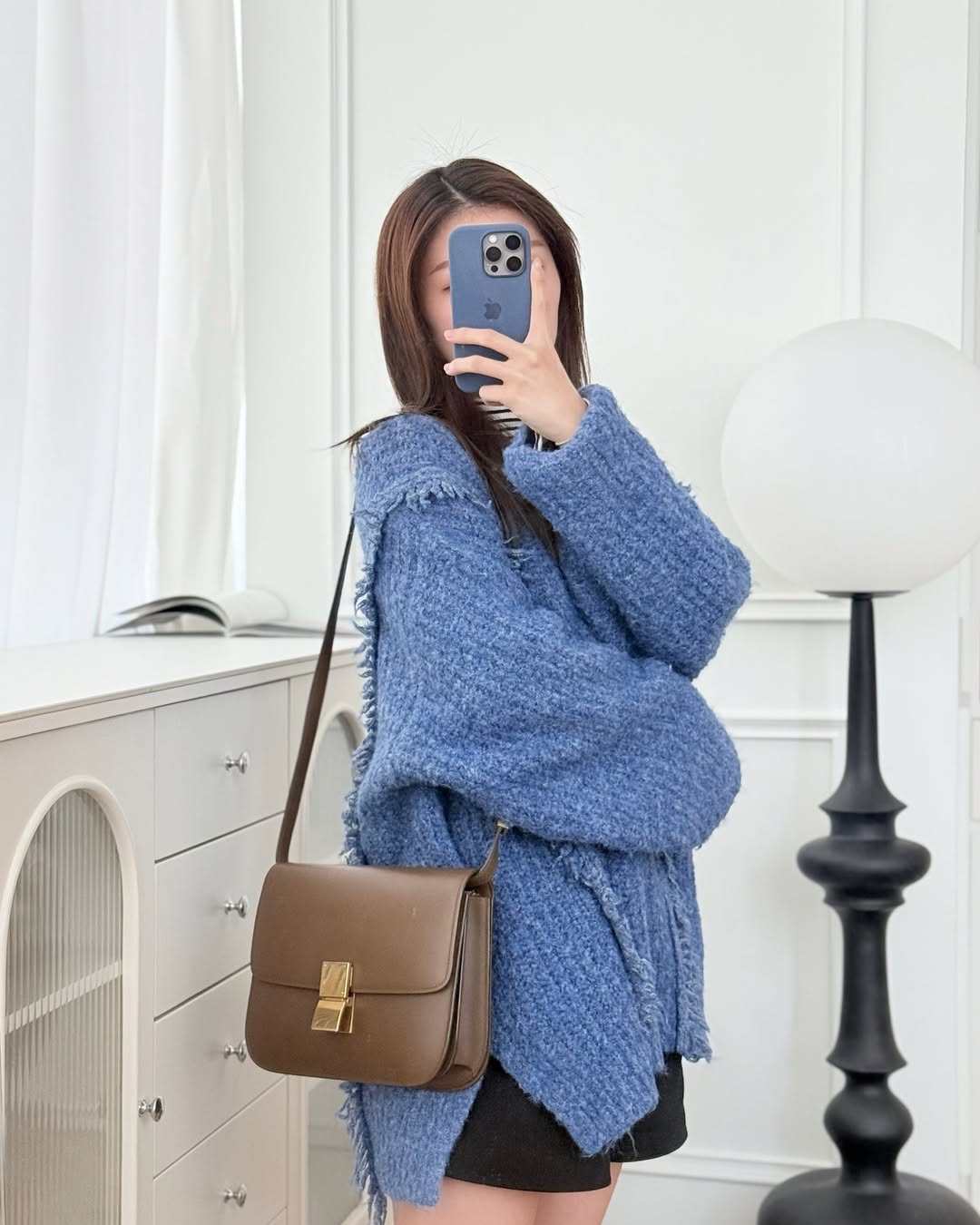 Celine Medium Classic Box Flap Caramel Calfskin