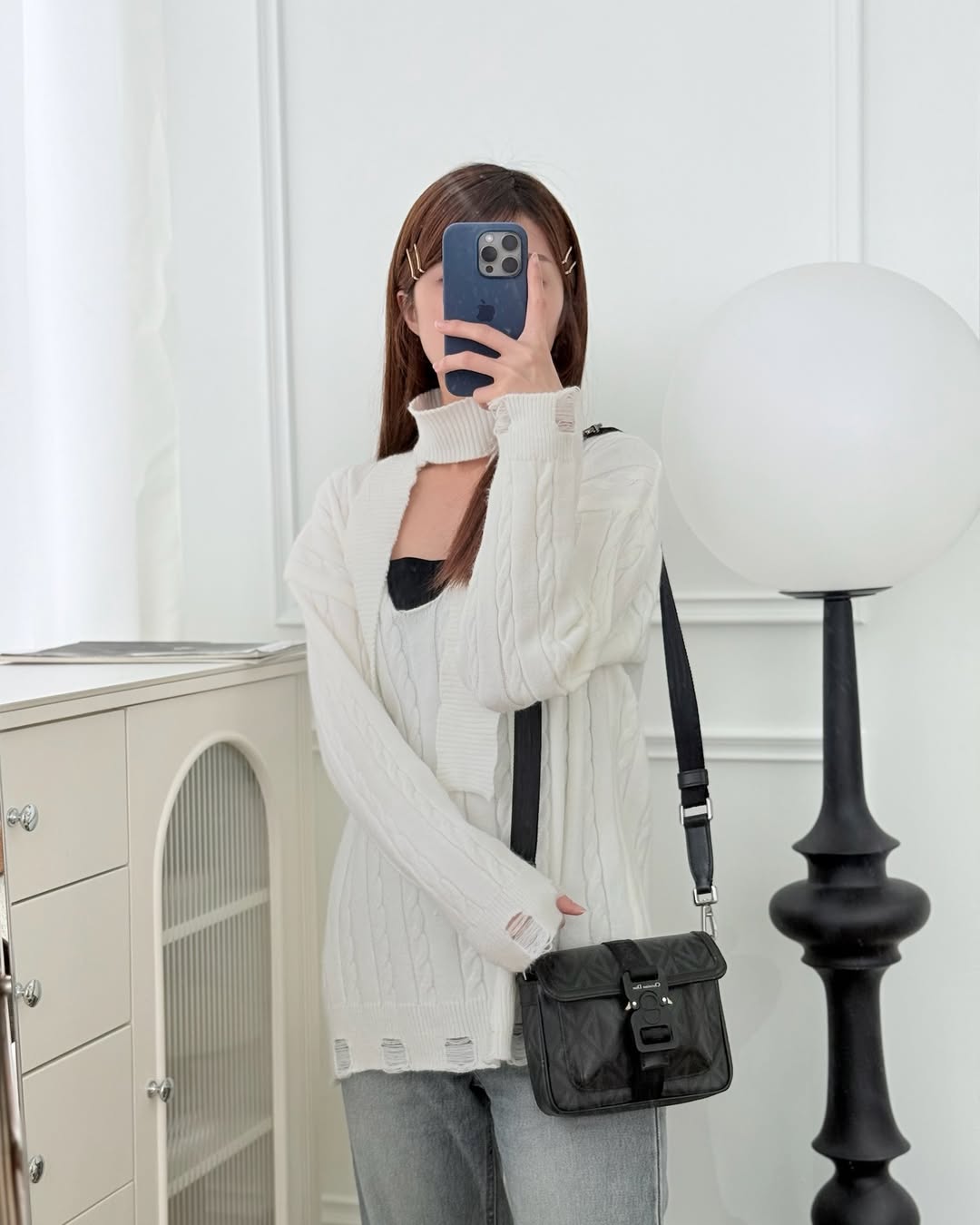 Dior Mini Dior Hit the Road Messenger Flag Bag