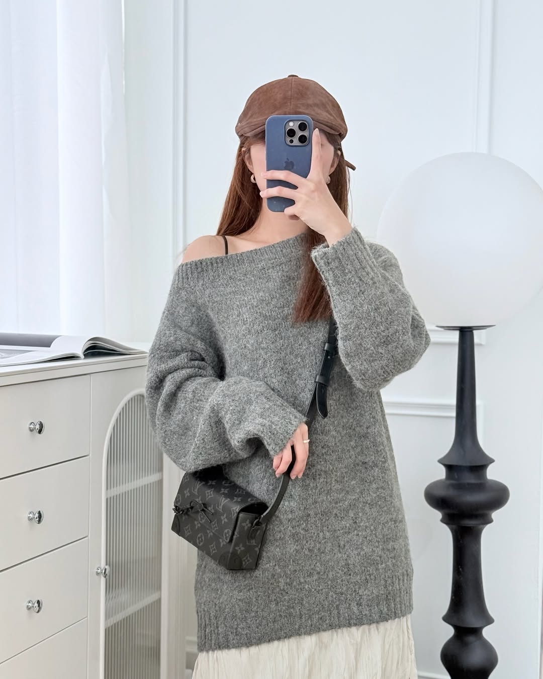 Louis Vuitton Steamer Wearable Wallet Monogram Eclipse Canvas