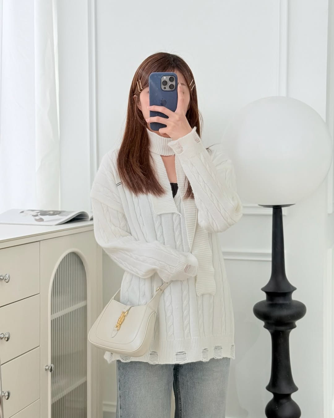 Gucci Jackie 1961 White Mini Shoulder Bag