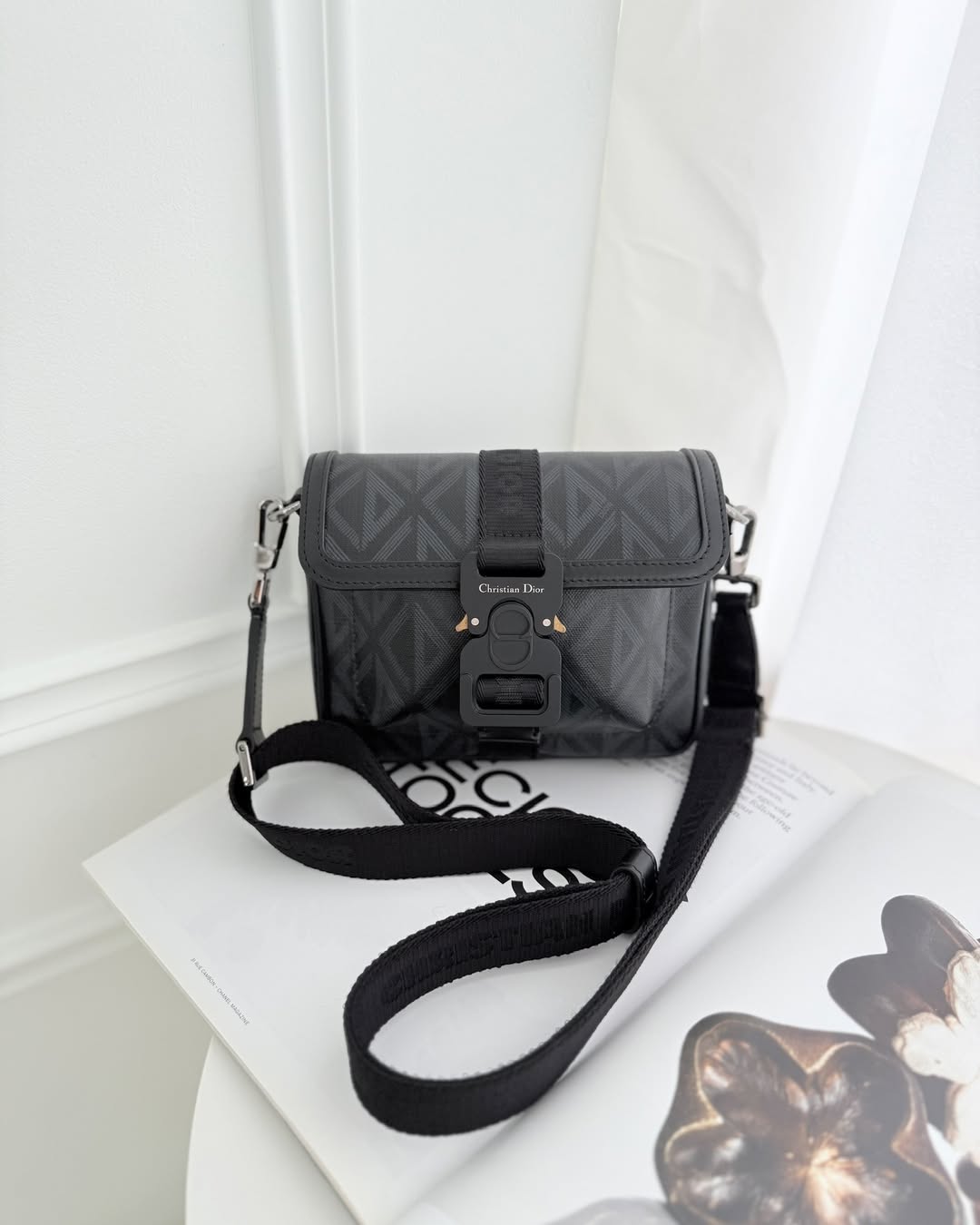 Dior Mini Dior Hit the Road Messenger Flag Bag