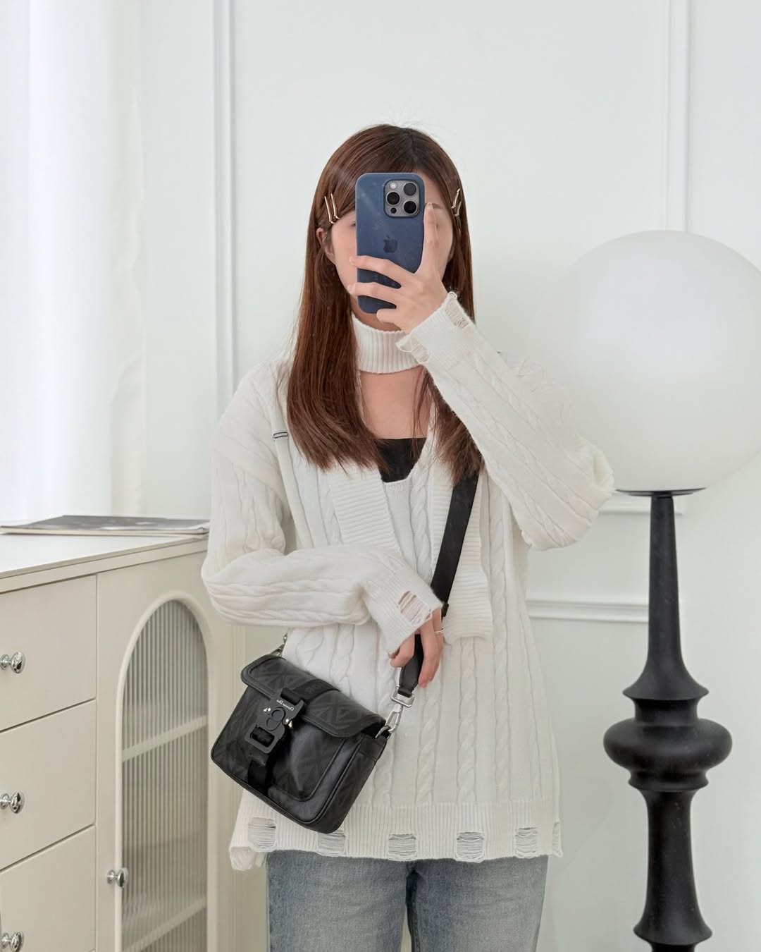 Dior Mini Dior Hit the Road Messenger Flag Bag