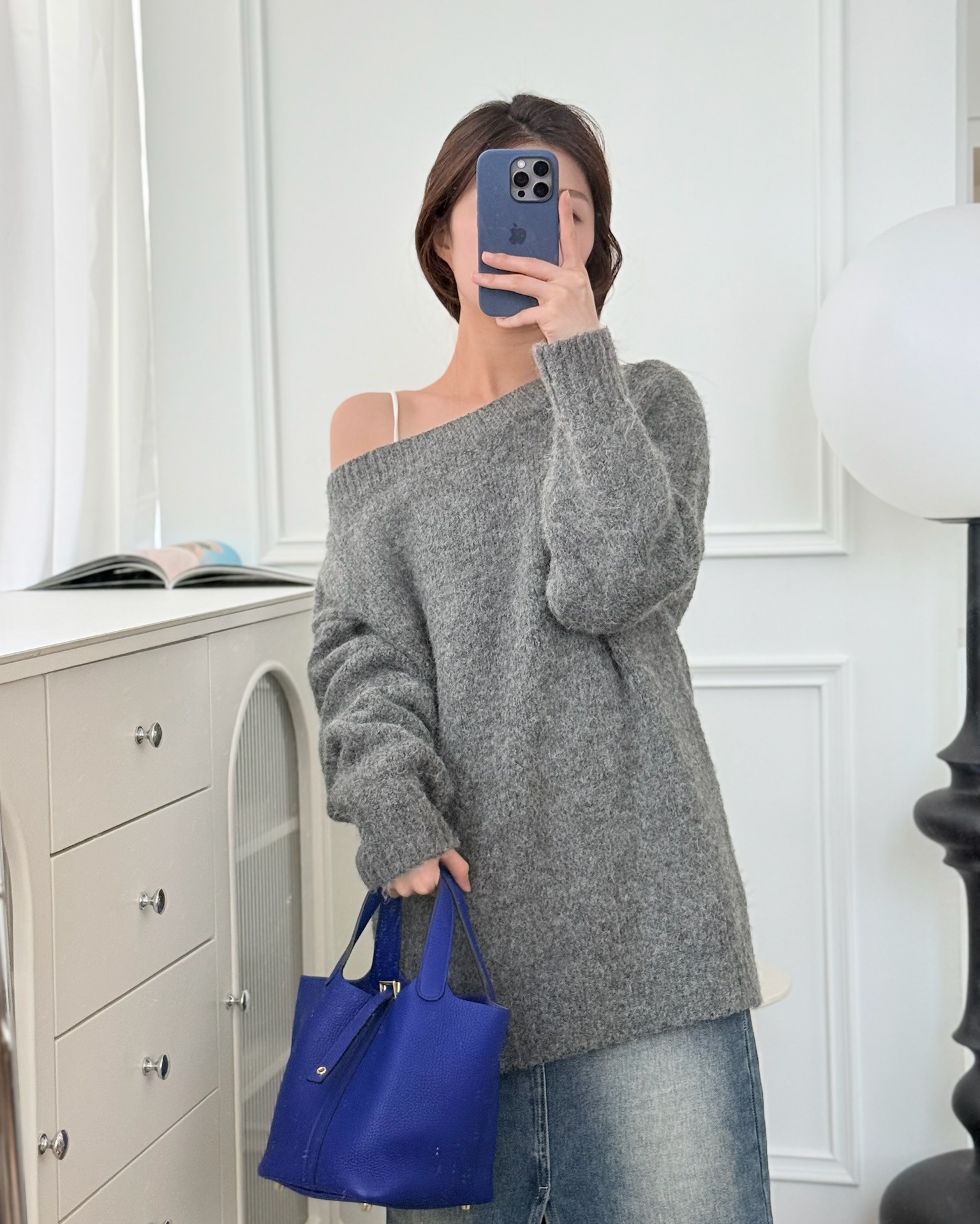 Hermès Picotin 18 Bleu Électrique 7T Clemence