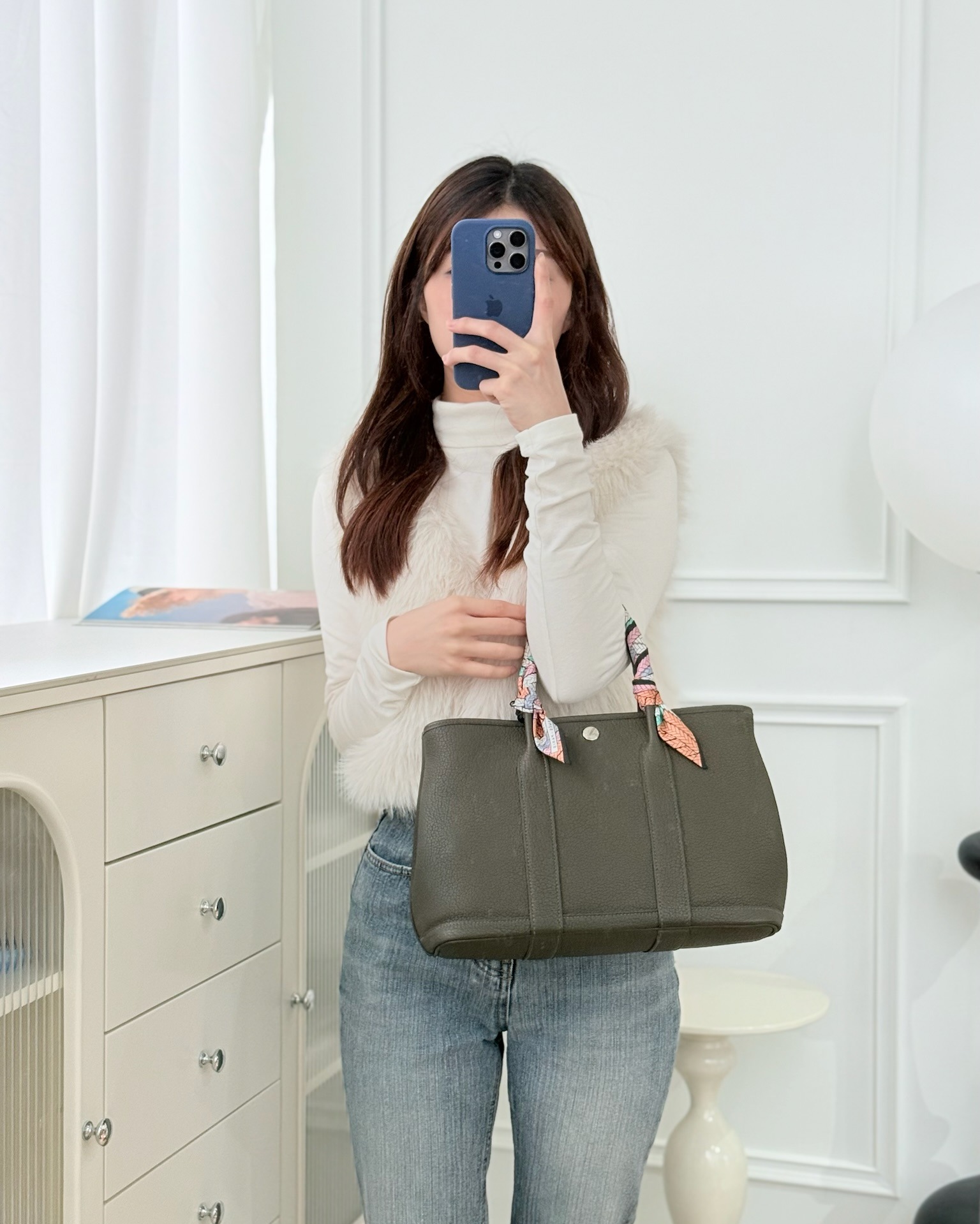 Hermès Garden Party 30 Vert Bronze 60 Negonda