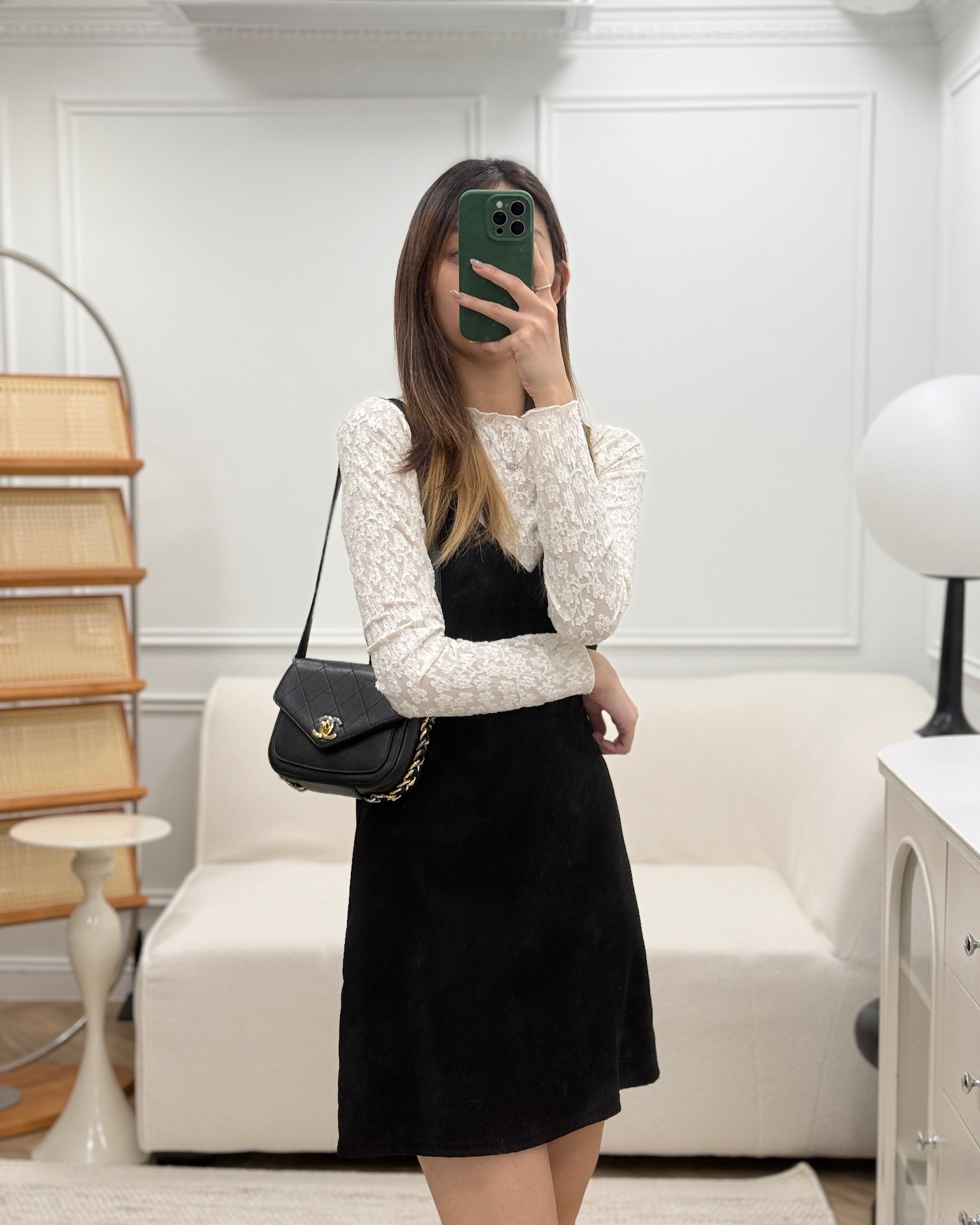 Chanel Small Precious Union Flap Black Calfskin