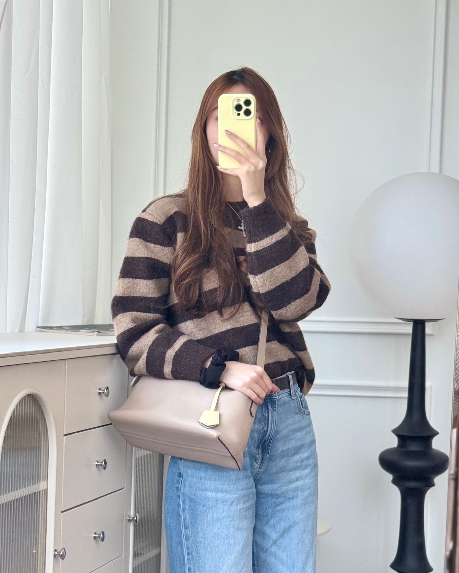 Fendi Medium By The Way Multicolour Nuvola Tortora